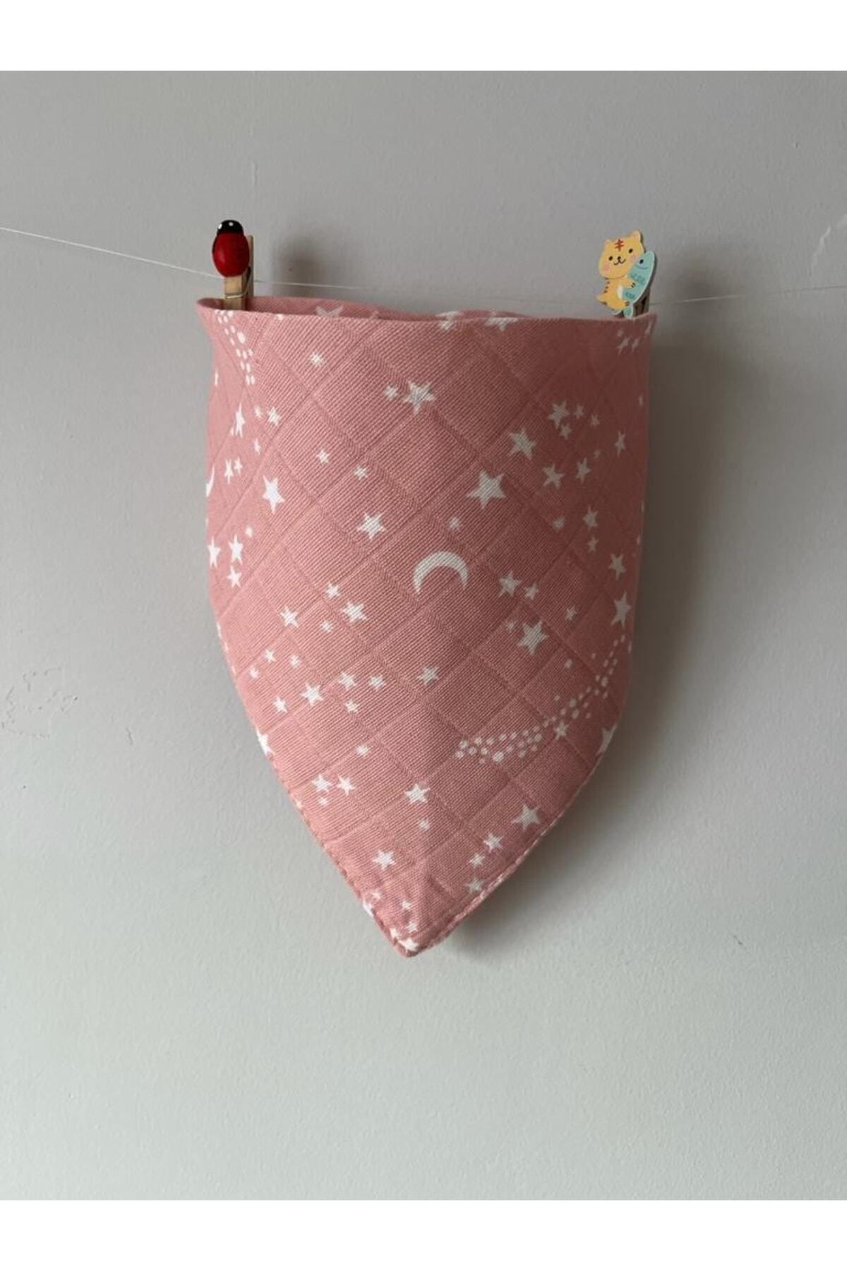 runbaby Müslin Kumaş Çıtçıtlı Bebek Salya Önlük & Fular (4 ADET) fotoğrafı 5 (önizleme)