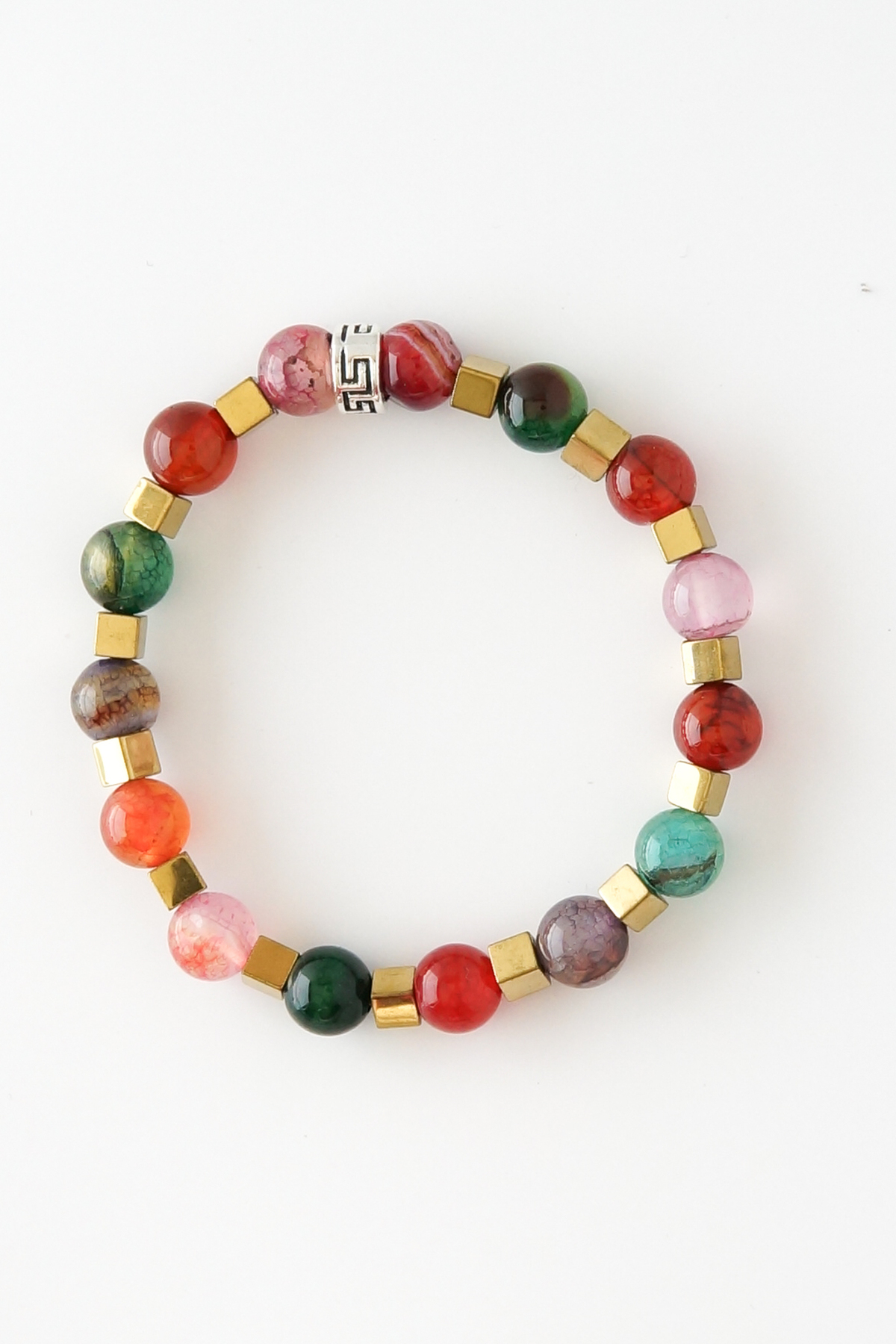 Natural Stone Charm Bracelet Stylish Energy Stress Success Bracelet