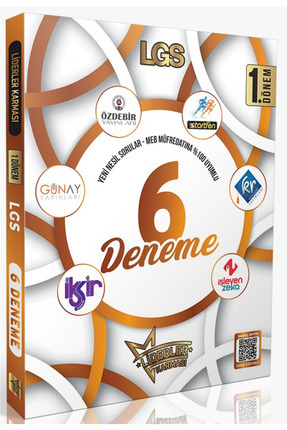 LİDERLER KARMASI 2026 Model 8.Sınıf LGS 1. Dönem 6 Deneme Seti Tüm Dersler 6 ...