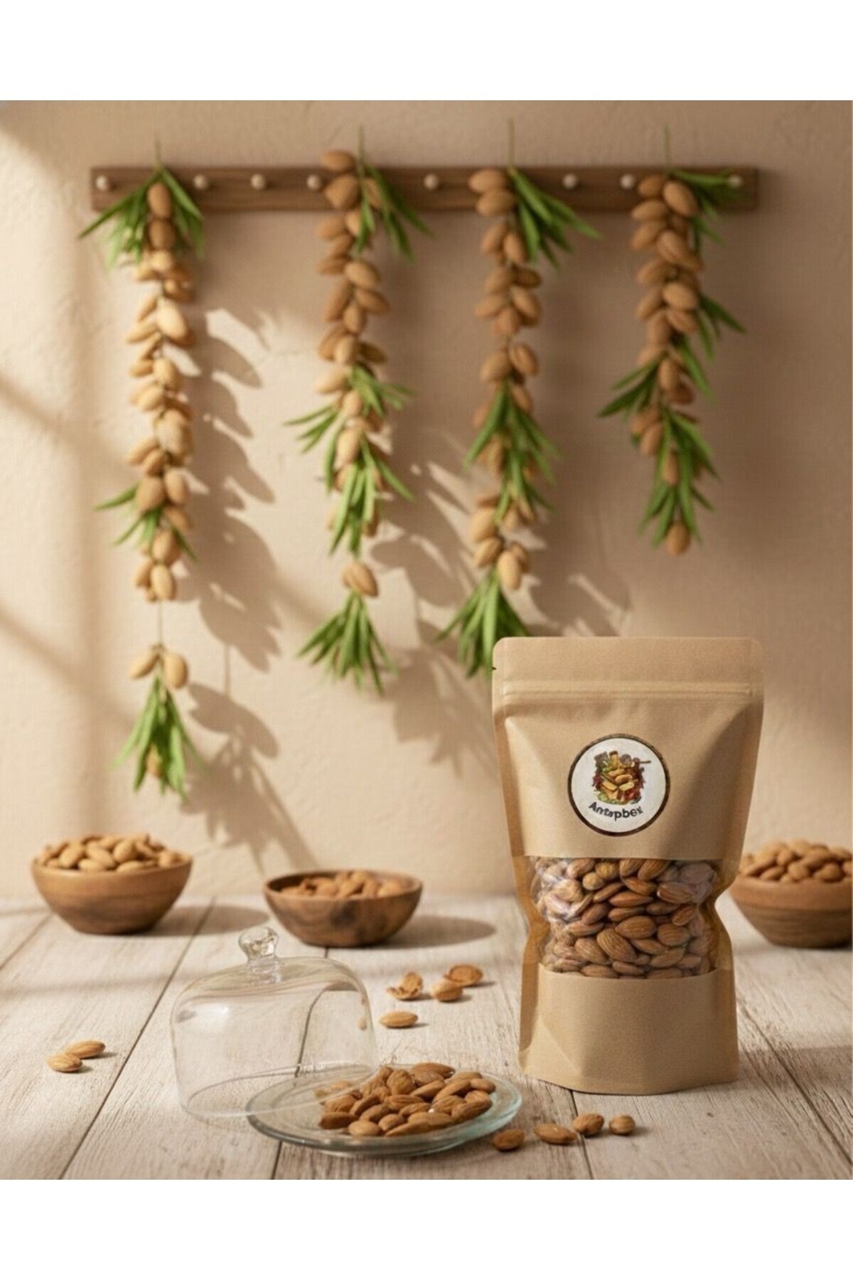 Antepbox Yerli İç Badem 250 Gr.