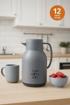 Galeriyo BLACKSTAR 1 Lt Cam Hazneli Termos Buffet