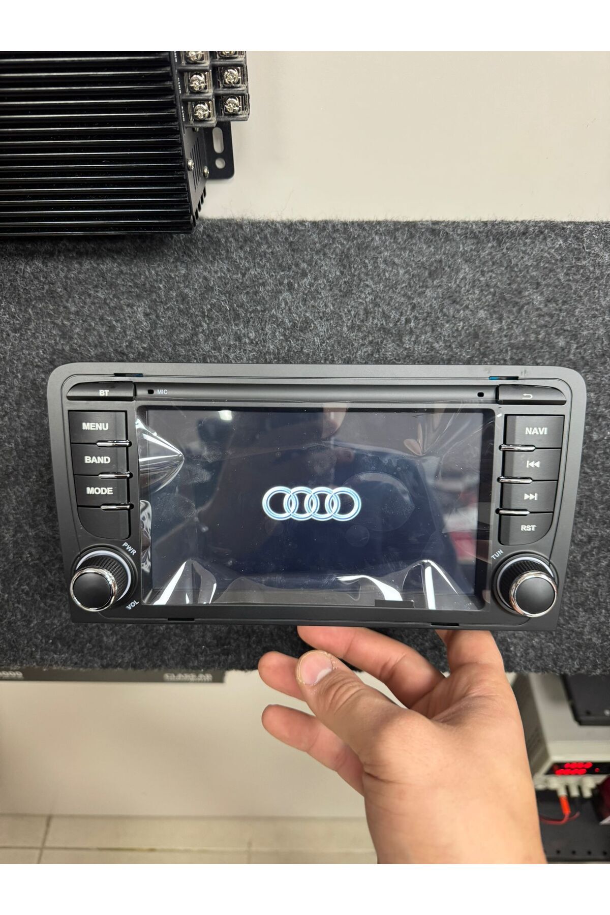 Carnavi Audi A3 2006-2012 Uyumlu 7inç Tuşlu Model Carplay-android Auto Multimedya 4gb Ram 64gb Hafıza