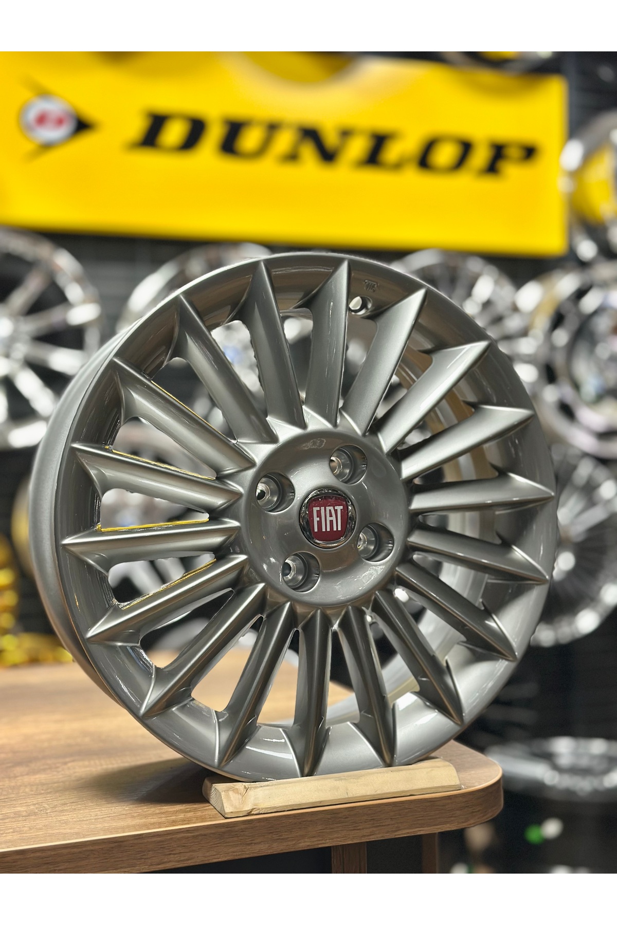 Opar Orijinal 16 inç Linea Stilo Fiorino Titanyum Jant Takımı