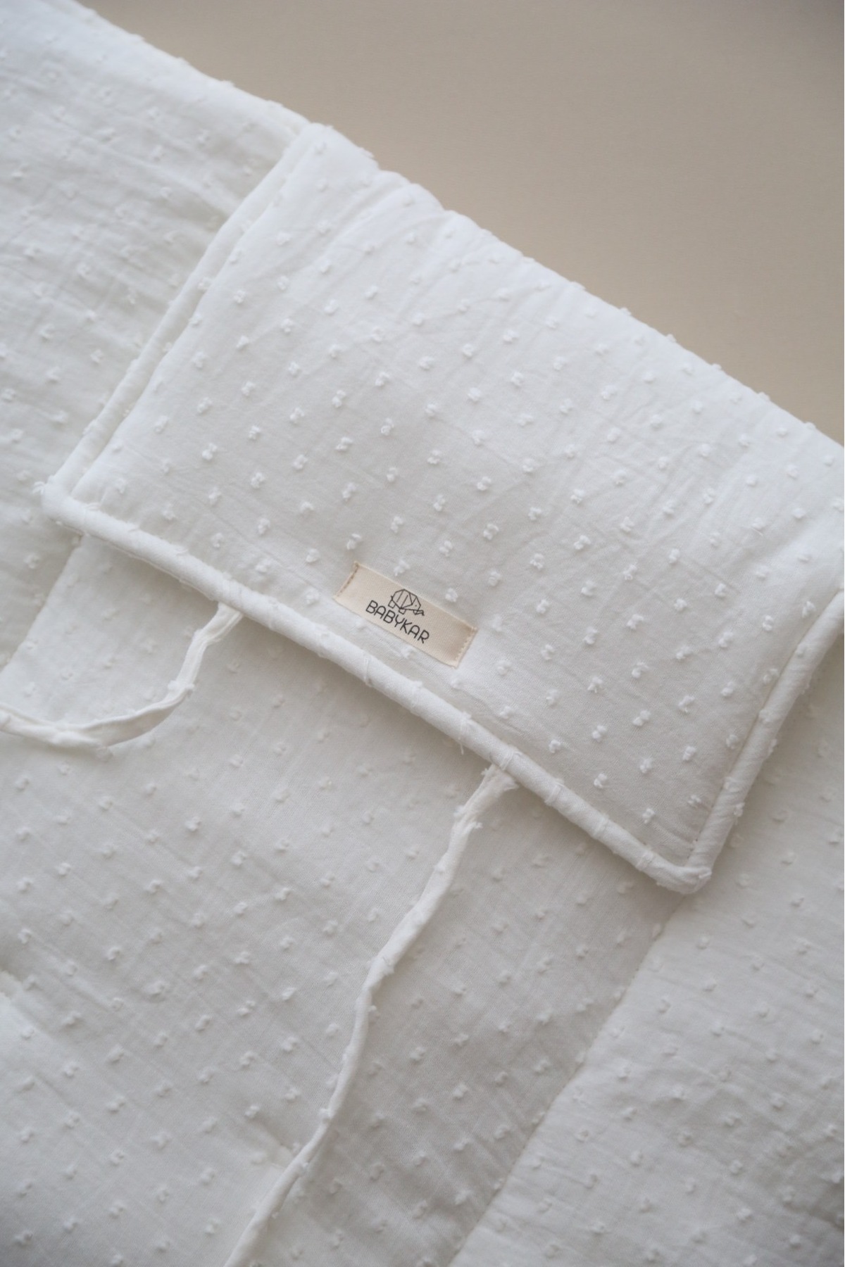 BabyKAR Alt Açma Matı Ponponlu Müslin fotoğrafı 7 (önizleme)