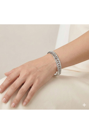 Genel Markalar Elegance Chain Çelik Bileklik