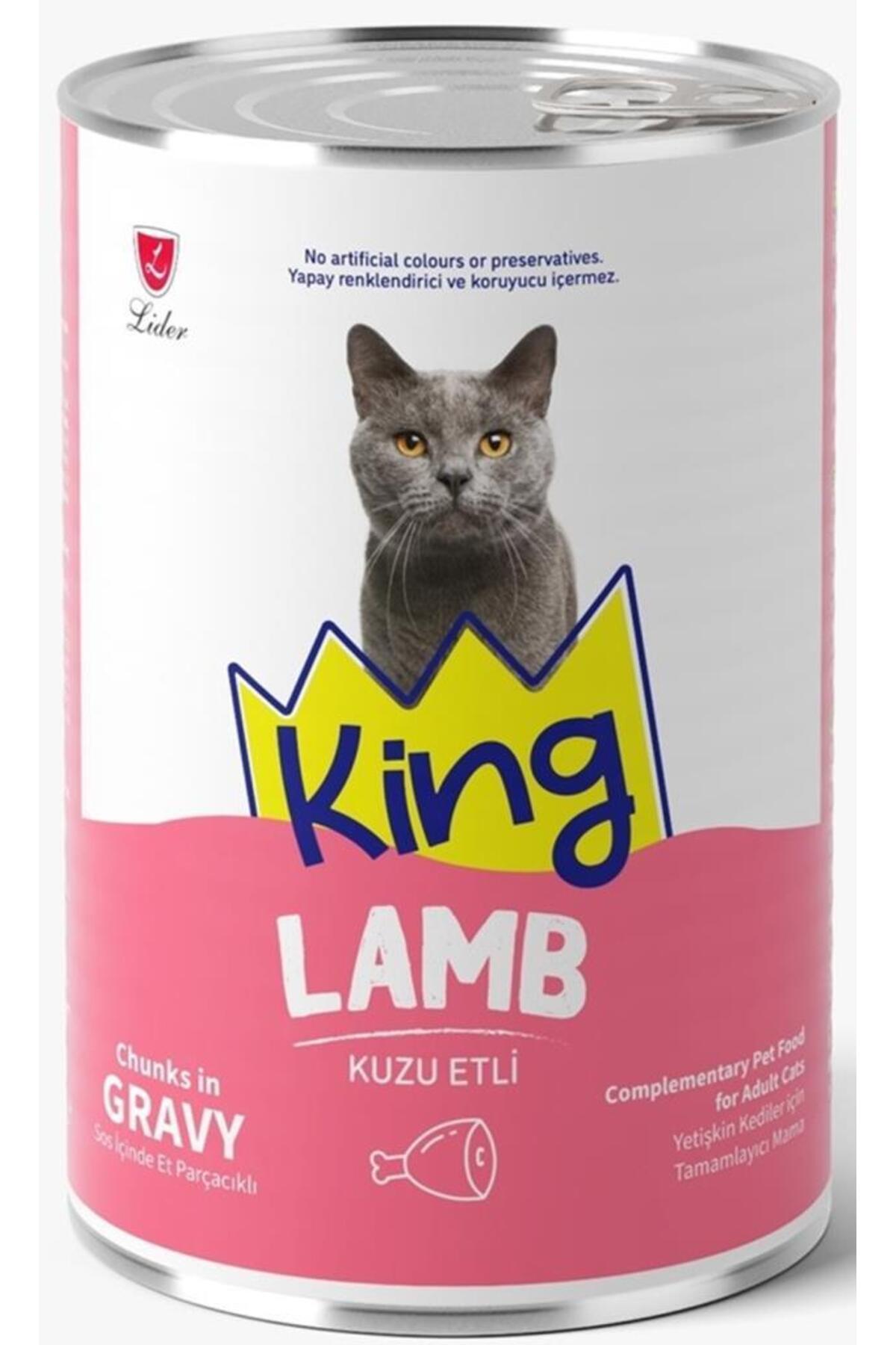 ET-KING 限定盤　廃盤12枚セット超レア希少品！ King KUZU ETLİ YETİŞKİN KEDİ KONSERVESİ 400 GR*12 Adet - Fiyatı