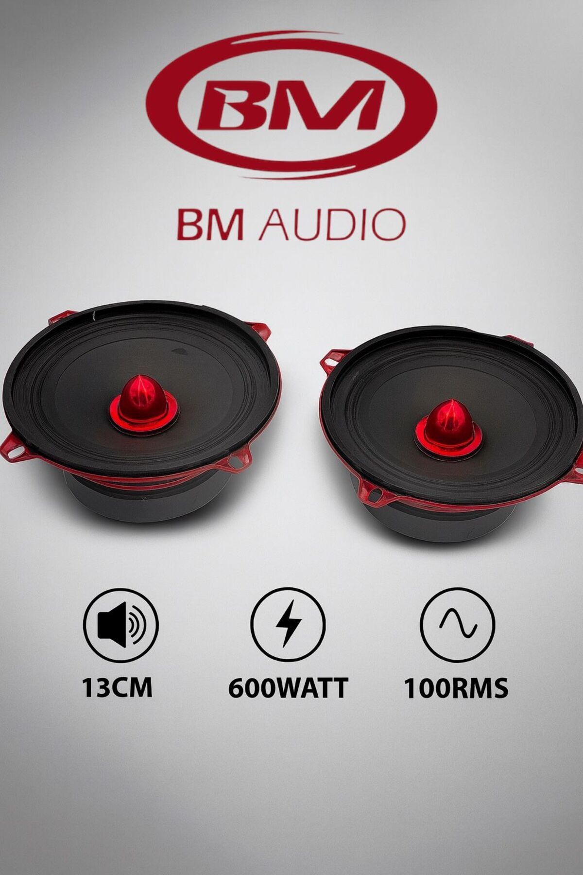 その他 bonbahey13 Ben Audıo Çifti 600 Watt 13 Cm Araba Oto Hoparlör Tweeter'lı Kutu