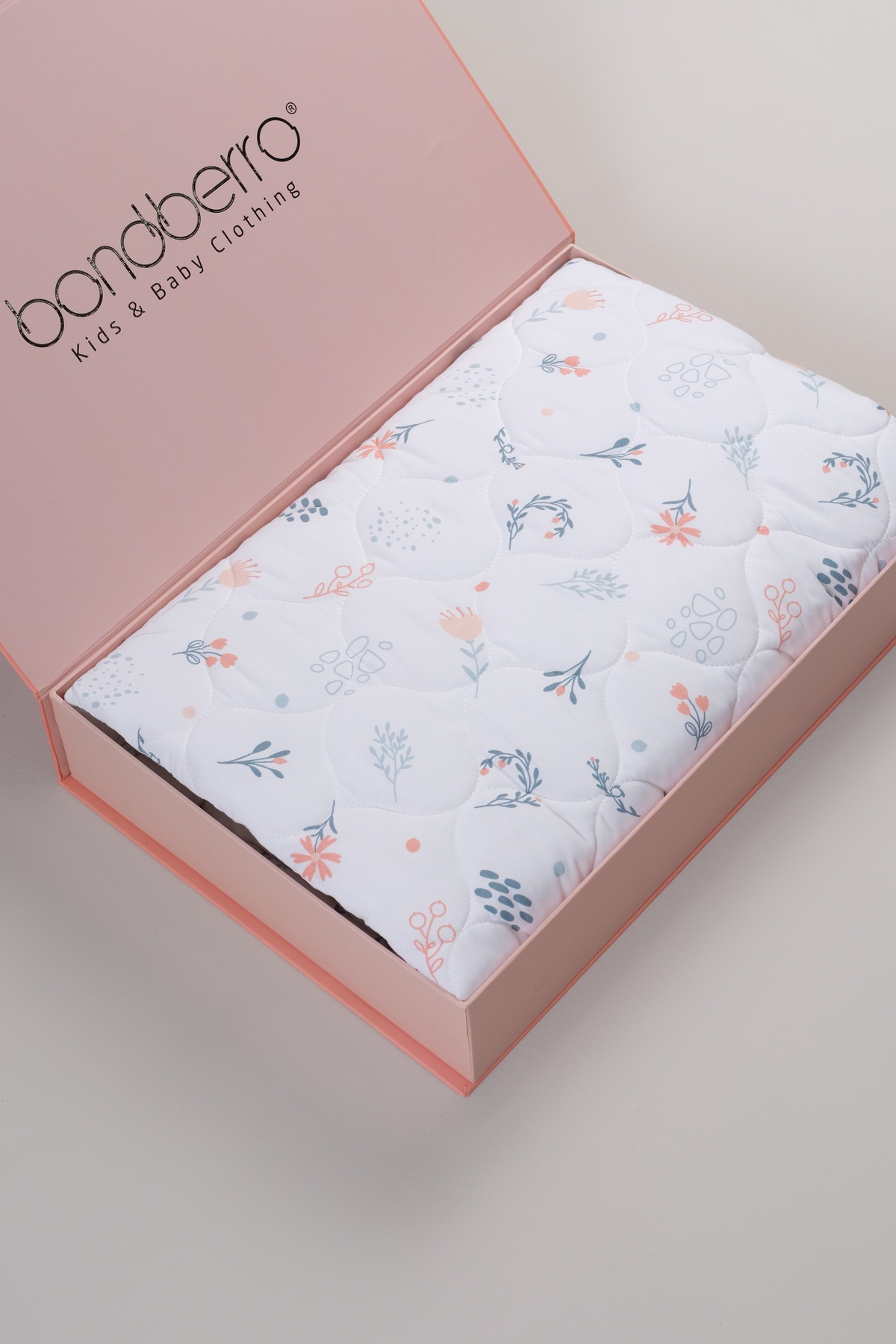 Bondberro Kapitone Bebek ve Çocuk Oyun Matı % 100 Pamuklu Kumaş içi Elyaf Dolgulu fotoğrafı 3 (önizleme)