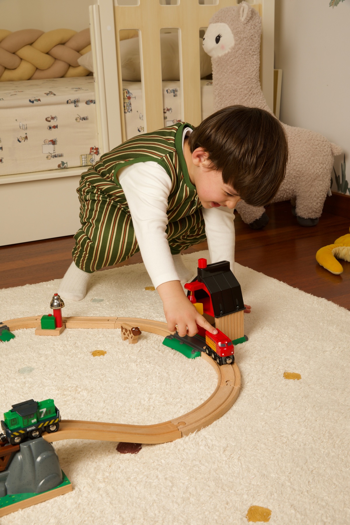 Pine Baby Home %100 Pamuk 1.0 TOG Unisex Bebek Çocuk Uyku Tulumu OEKO-TEX Sertifikalı - PineGreen fotoğrafı 6 (önizleme)