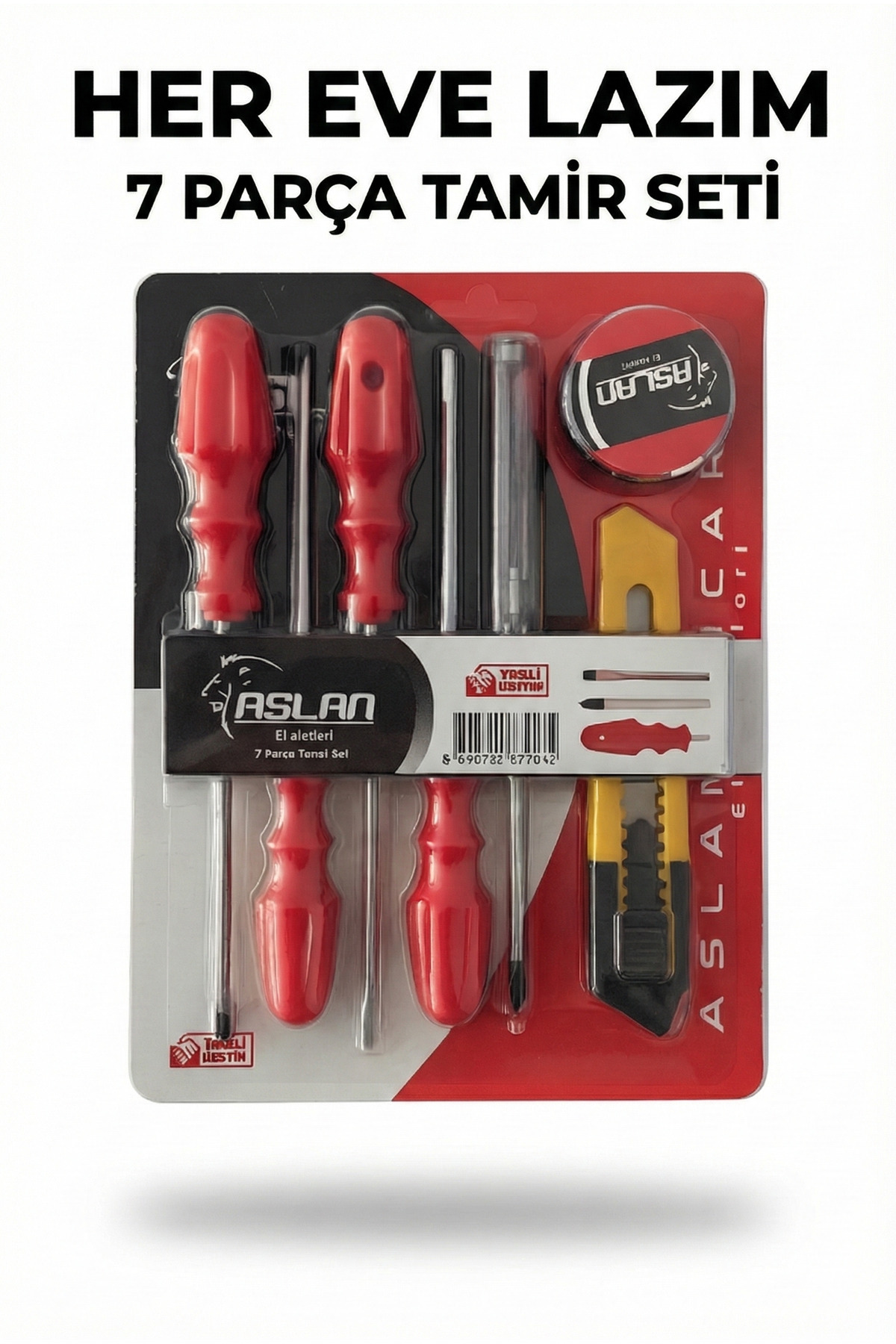 yuenze 7 Parça Çok Amaçlı Tamir Tornavida Seti