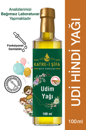 Katre-i Şifa Udi Hindi Yağı – Çocuklar için Saf, Aflatoksin/Test Edilmiş, Udi...