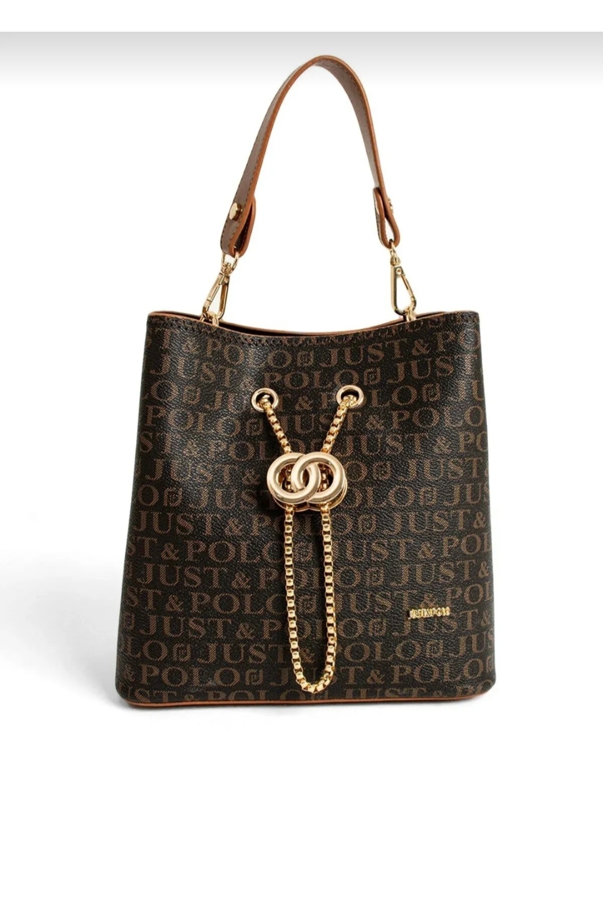 Just Polo Justpolo Women's Large Size Shoulder Bag Adjustable Long Strap Tycet 016037