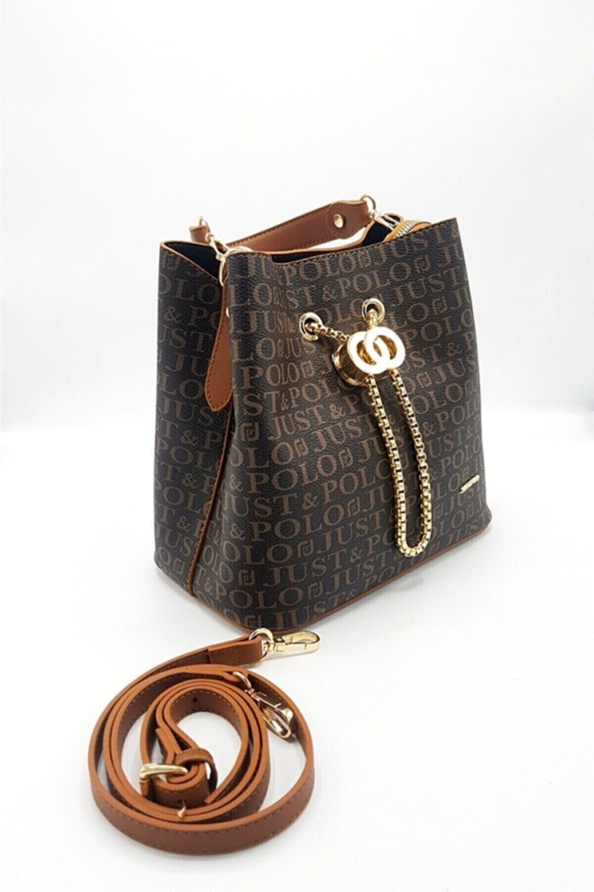 Just Polo Justpolo Women's Large Size Shoulder Bag Adjustable Long Strap Tycet 016037