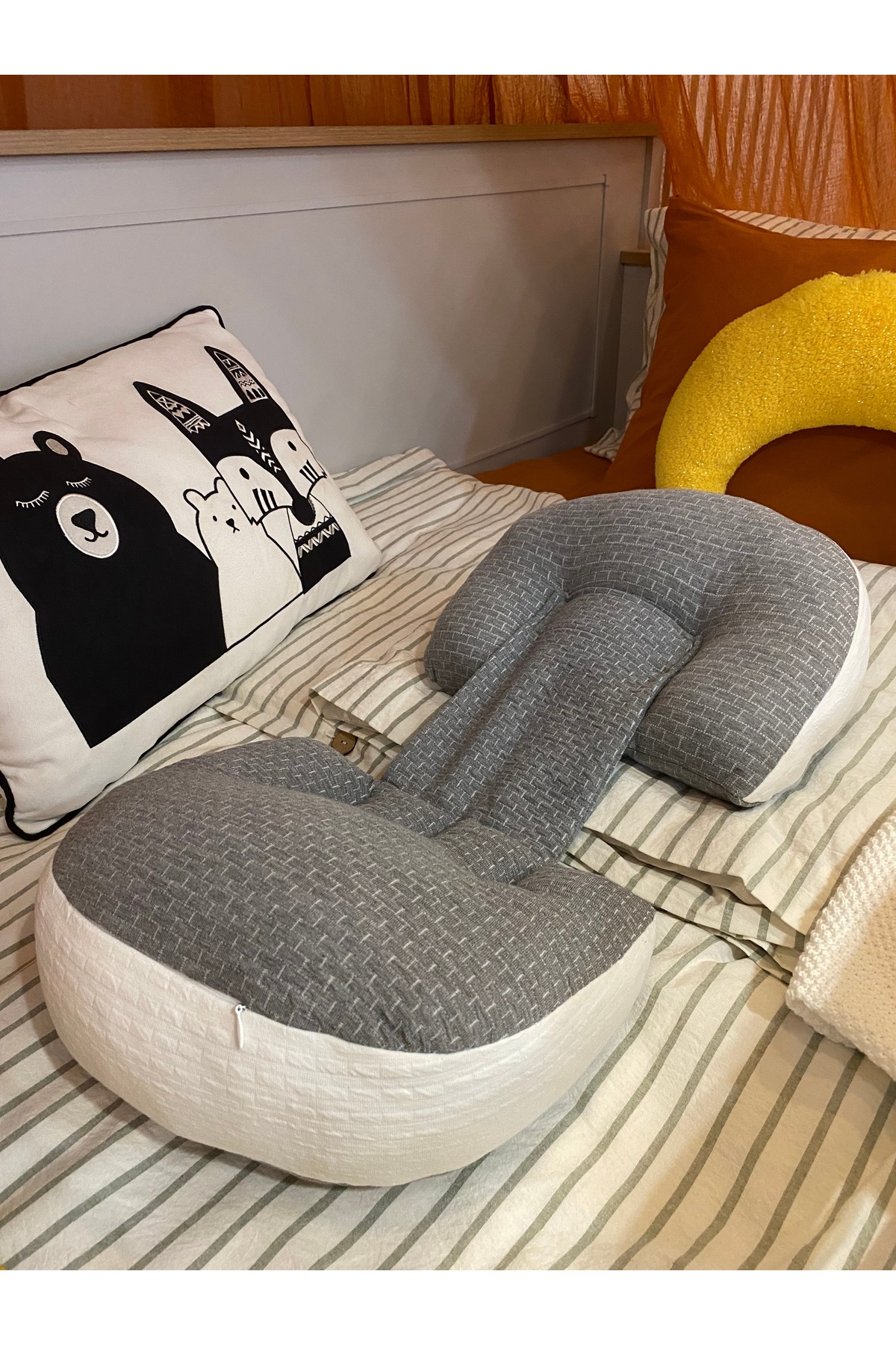 ESPEBA Çok Fonksiyonlu Hamile Destek Yastığı / Hamile Yastığı/ Destekli Hamile Yastığı/emzirme Yastığı fotoğrafı 4 (önizleme)