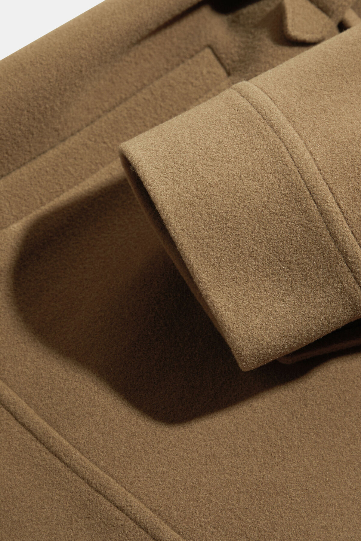 W Collection  VİZON YÜN KARIŞIMLI KABAN - Görsel 5