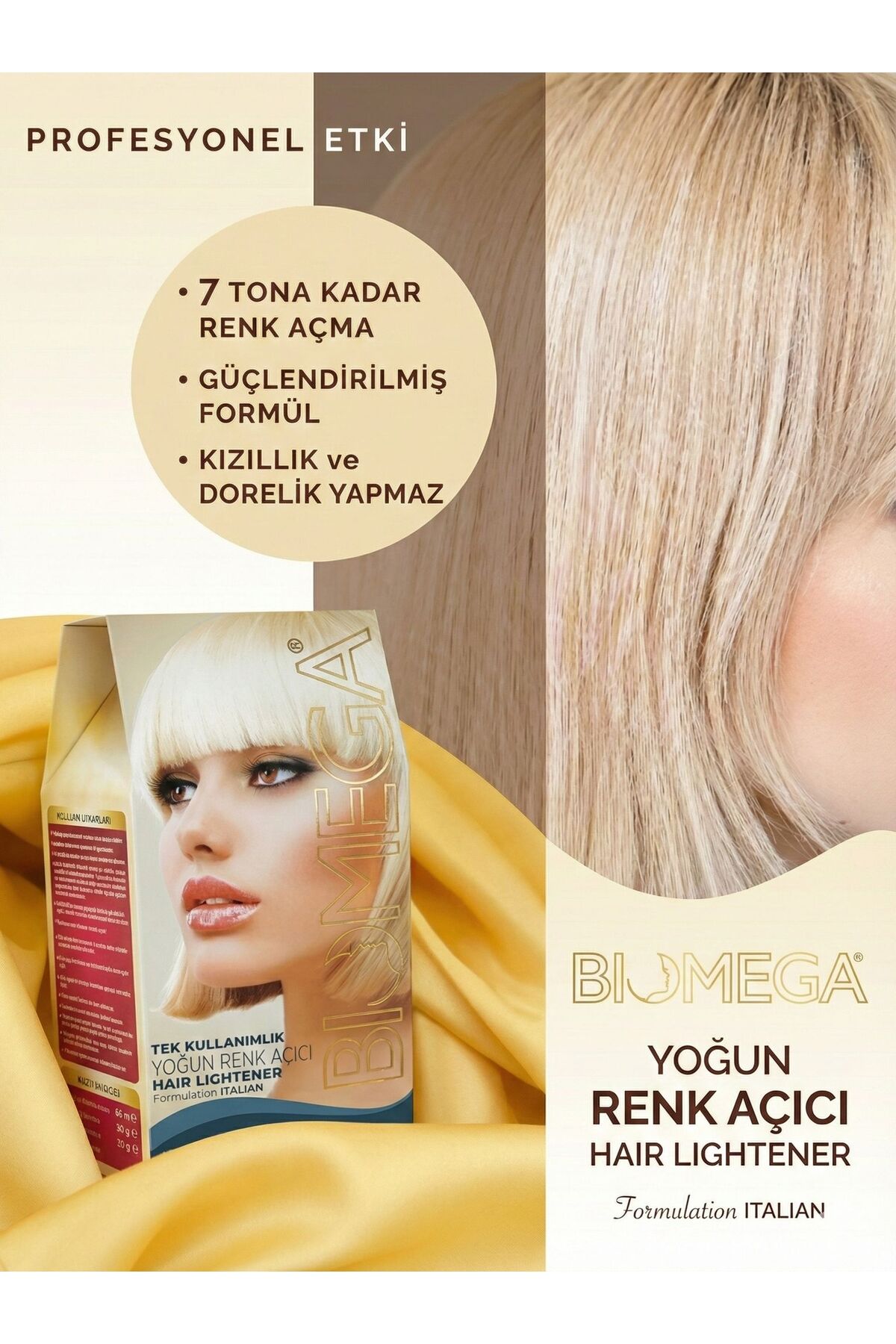 Tek Kullanımlık Yoğun Renk Açıcı 25gr Toz 60ml Oksidan — 17 — تصویر 3 از 4