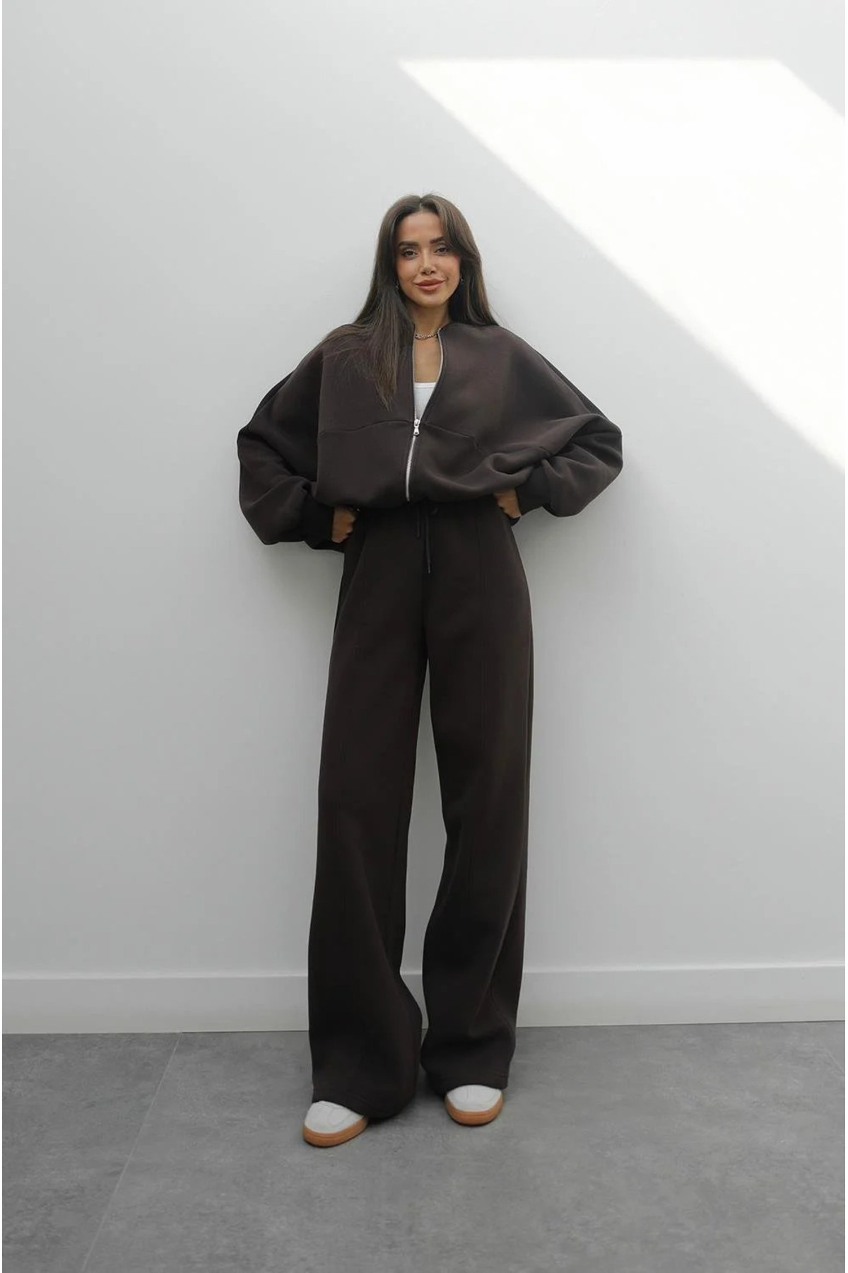 My Blog Braunes Trainingsanzug-Set - 8001