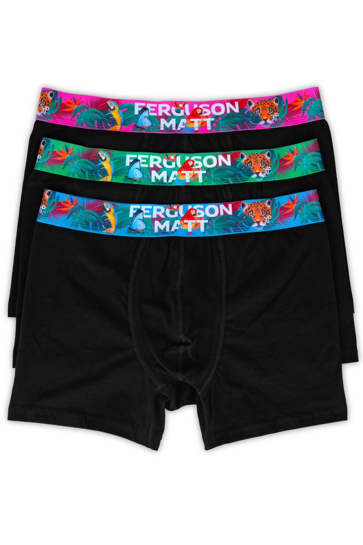 Ferguson Matt  Erkek Boxer 3 Adet - Tropical Animal Series - Görsel 3