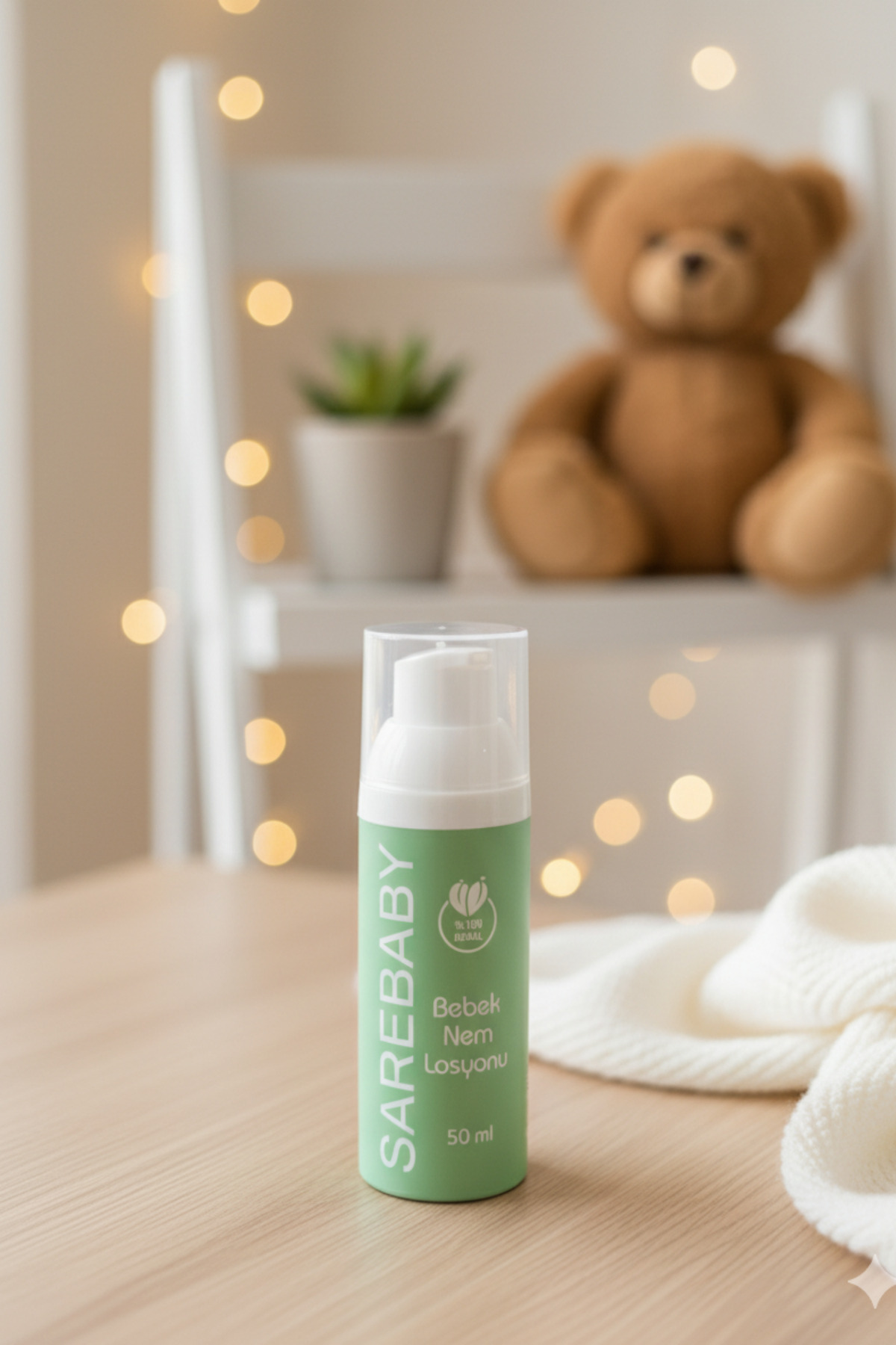 Sarebaby Bebek Nemlendirici Losyon %100 Doğal 50ml fotoğrafı 2 (önizleme)