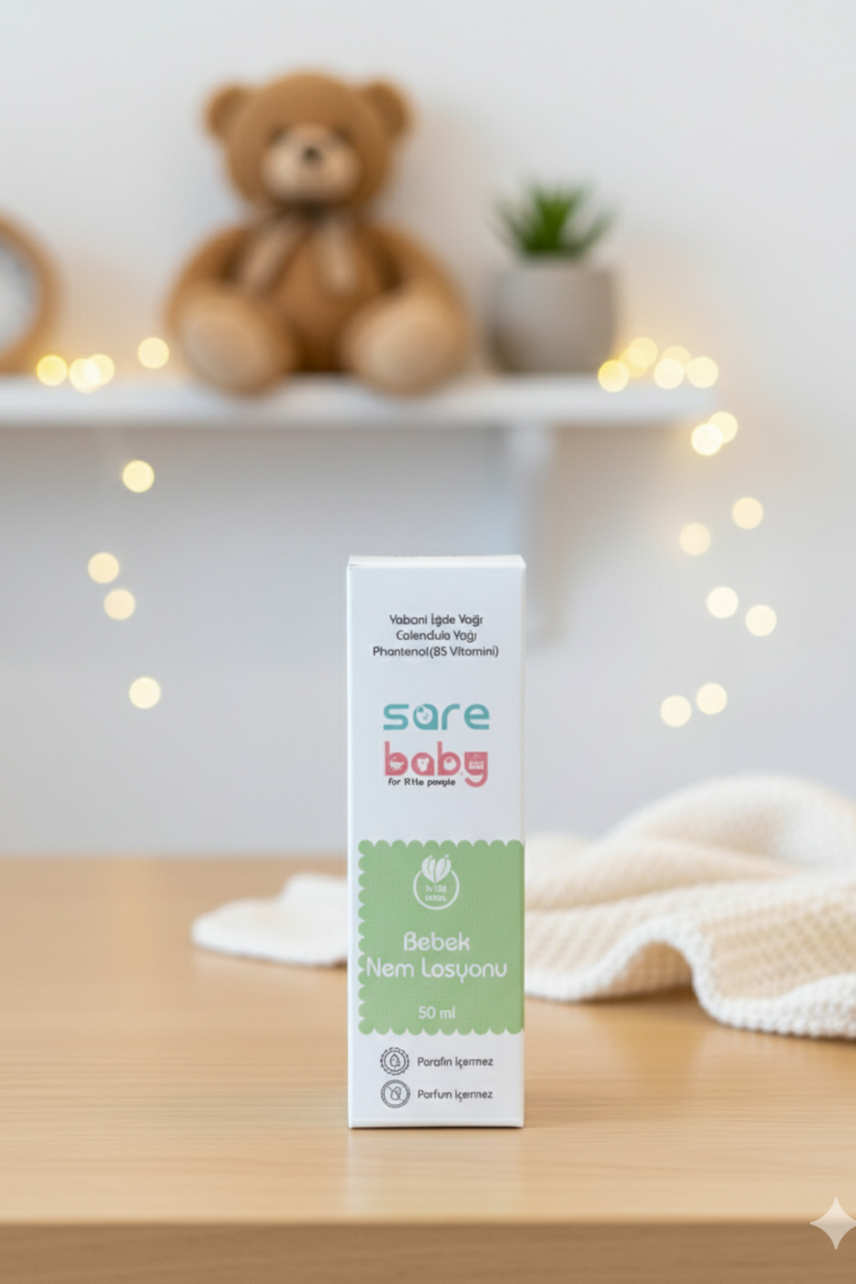 Sarebaby Bebek Nemlendirici Losyon %100 Doğal 50ml fotoğrafı 6 (önizleme)