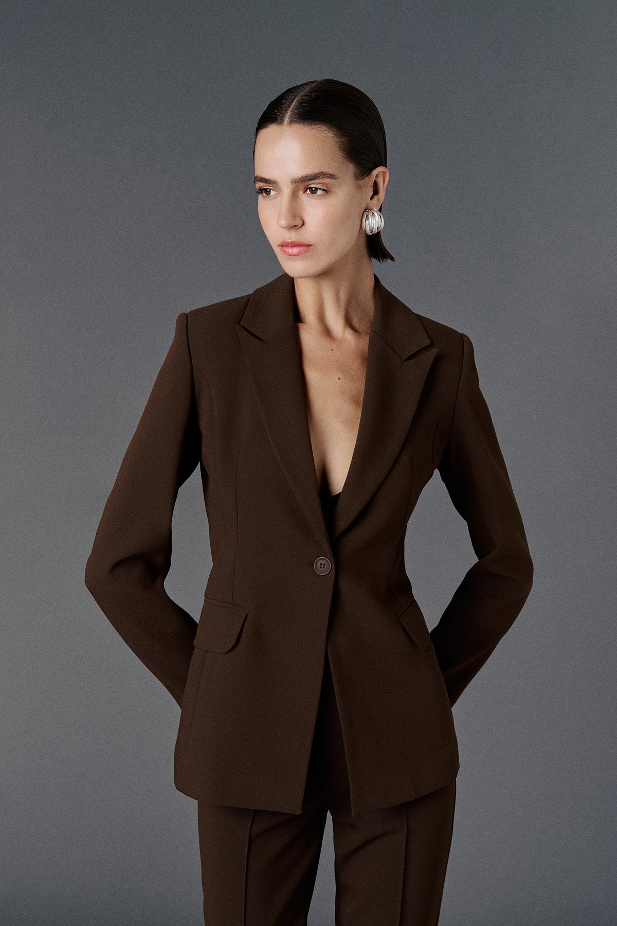 VATKALI  Fitted Kesim Blazer Ceket - Görsel 3