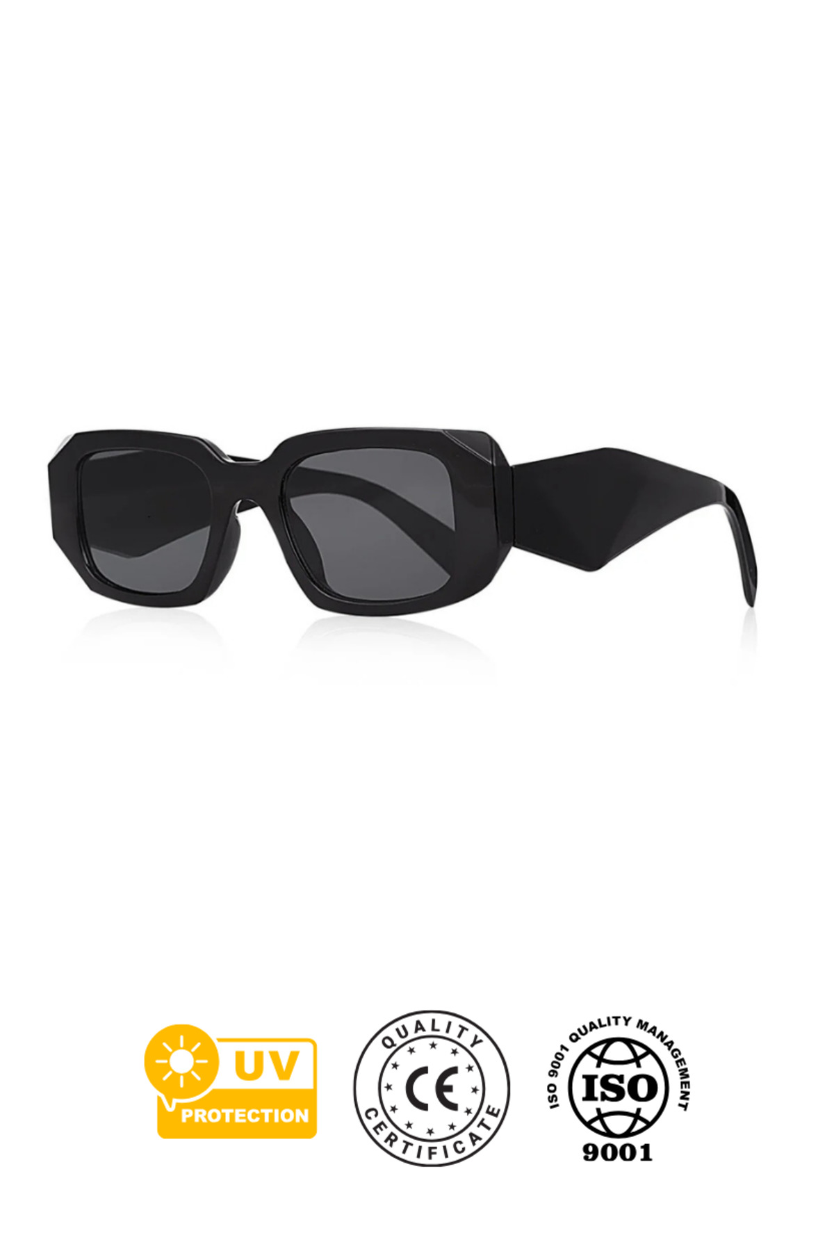 Kinary Uv400 Koruyucu Unisex Güneş Gözlüğü 3 Lü Set 1038 görsel 4