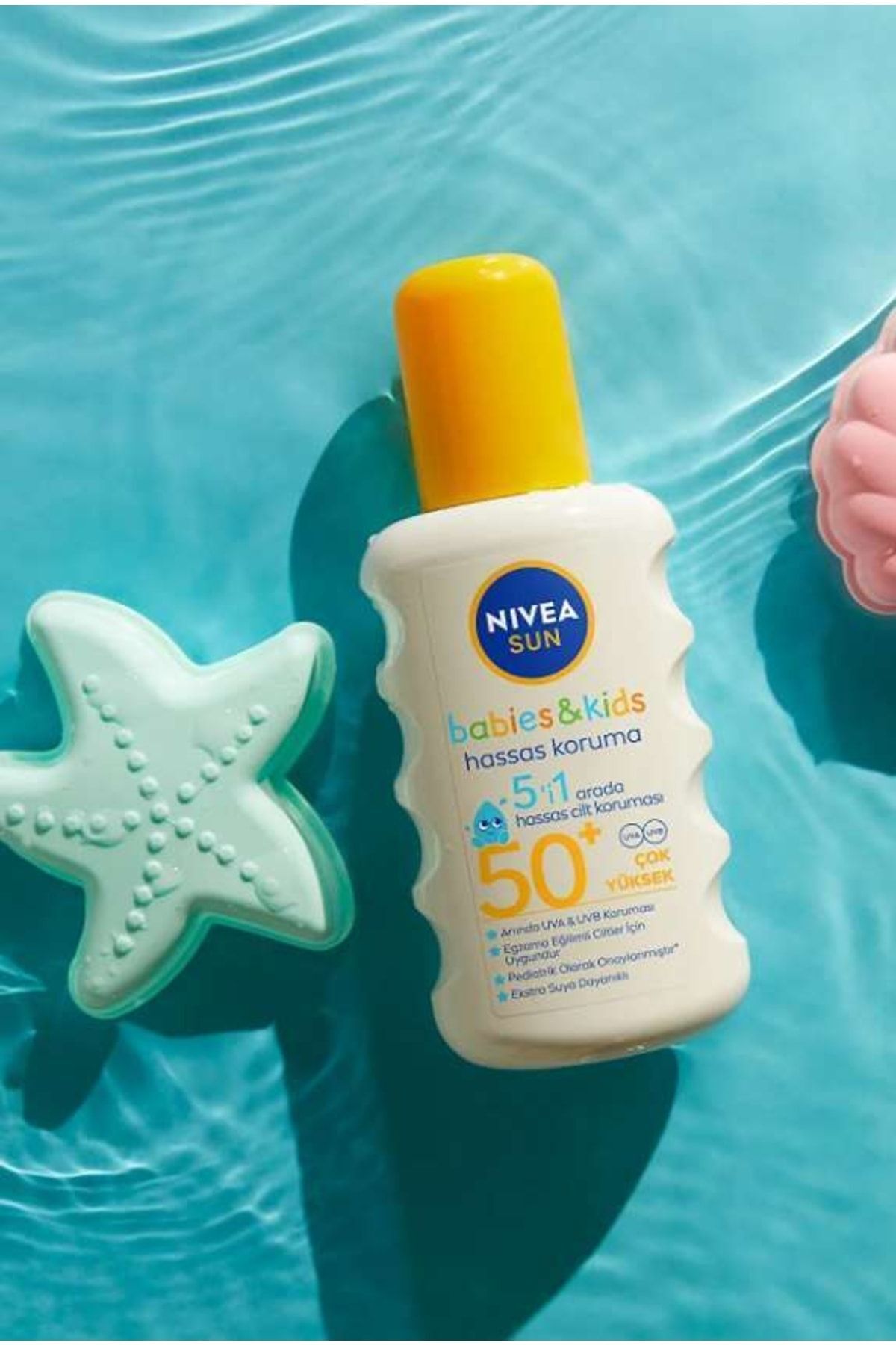 NIVEA ÇOCUKLAR İÇİN GÜNEŞ KORUYUCU SPREY 200 ML 1 ADET fotoğrafı 4 (önizleme)