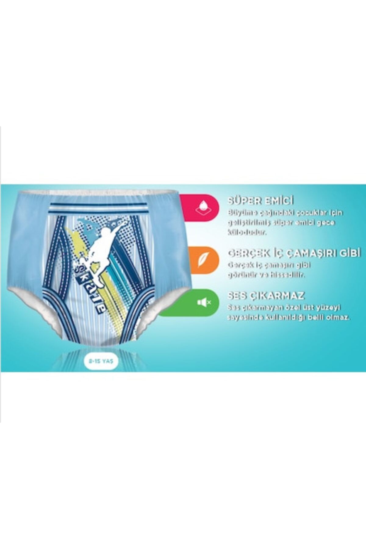 Huggies Drynites Kız Gece Emici Külodu 4-7 Yaş 17-30 Kg 30 Adet fotoğrafı 2 (önizleme)
