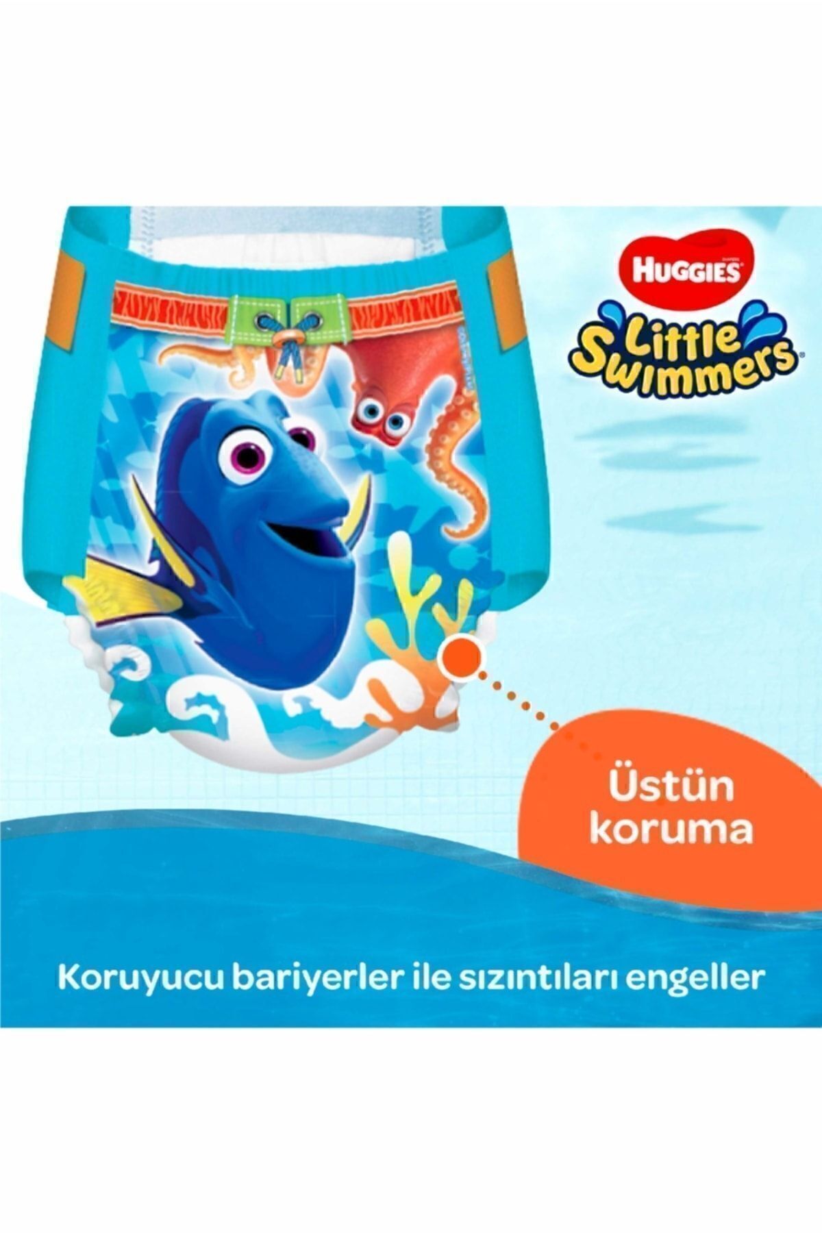 Huggies Little Swimmers Mayo Bebek Bezi 7-15 kg 12'li fotoğrafı 5 (önizleme)
