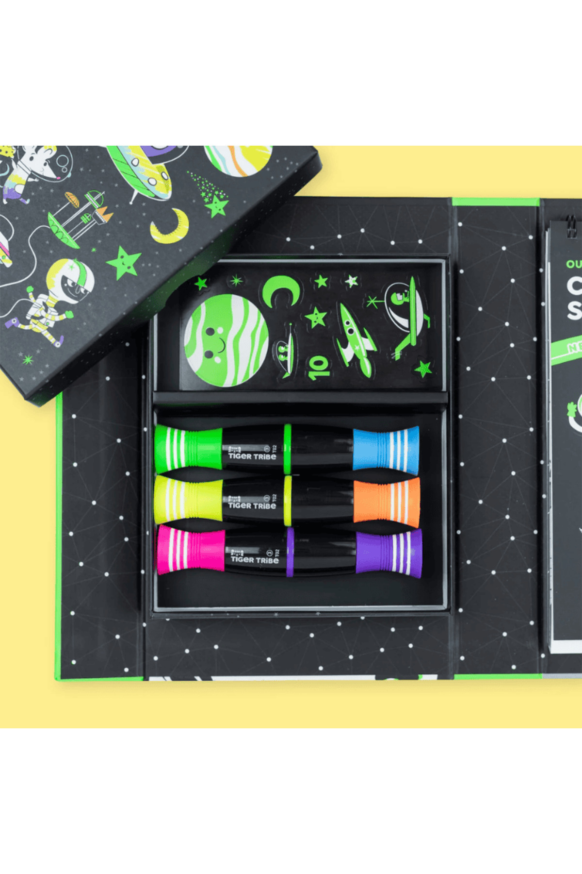 مجموعه نقاشی Tribe Neon – فضای بیرونی