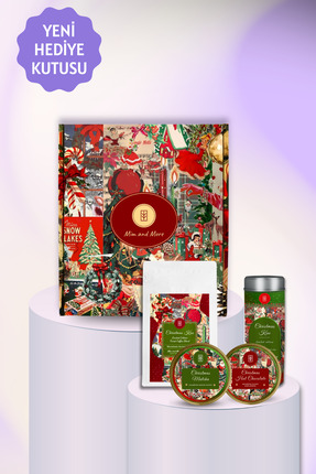 Mim and More Yılbaşı Hediye Kutusu – Christmas Tea, Coffee, Hot Chocolate, Ch...