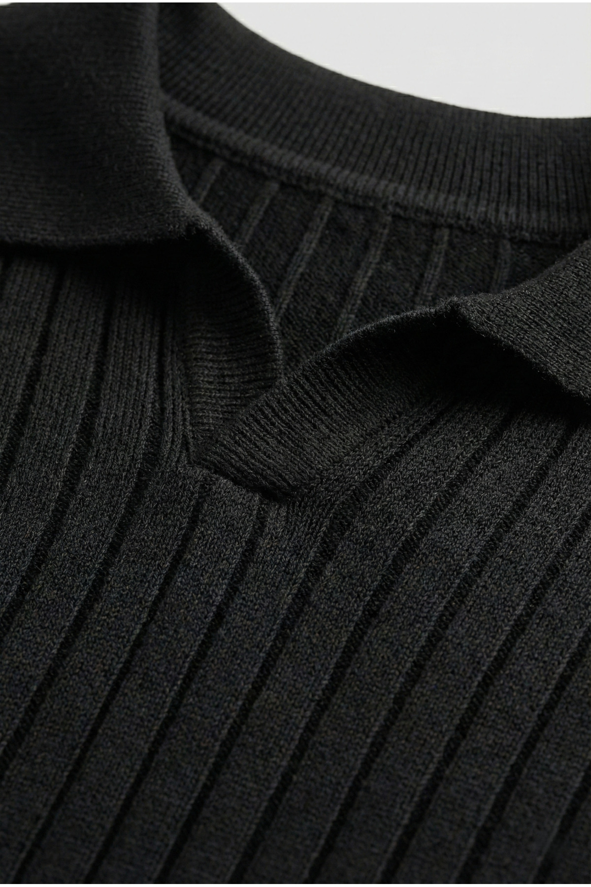 inpool  Erkek, Old Money Culture, Çizgi görünümlü, Polo yaka, triko kazak PLTK09 - Görsel 8