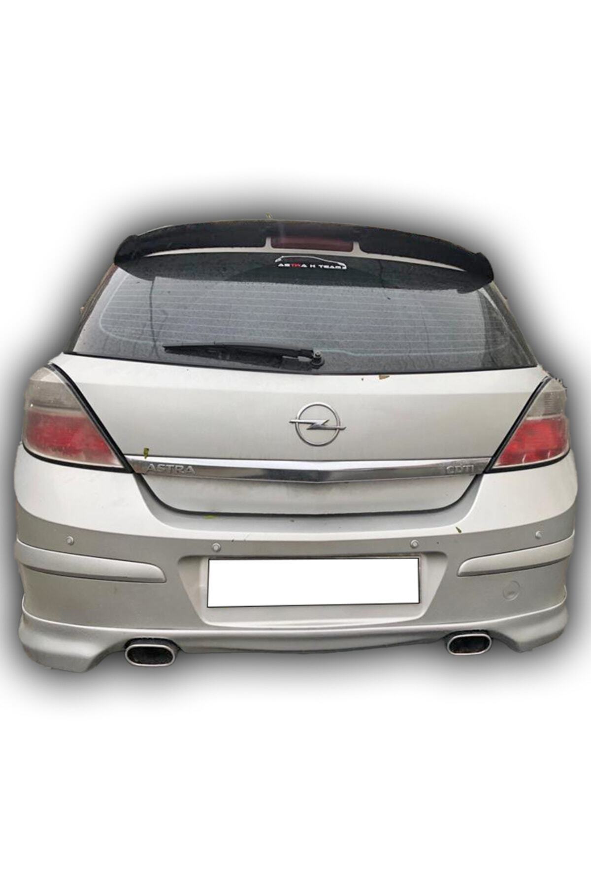 Opel Astra H Opc Line uyumlu Arka Ek plastik