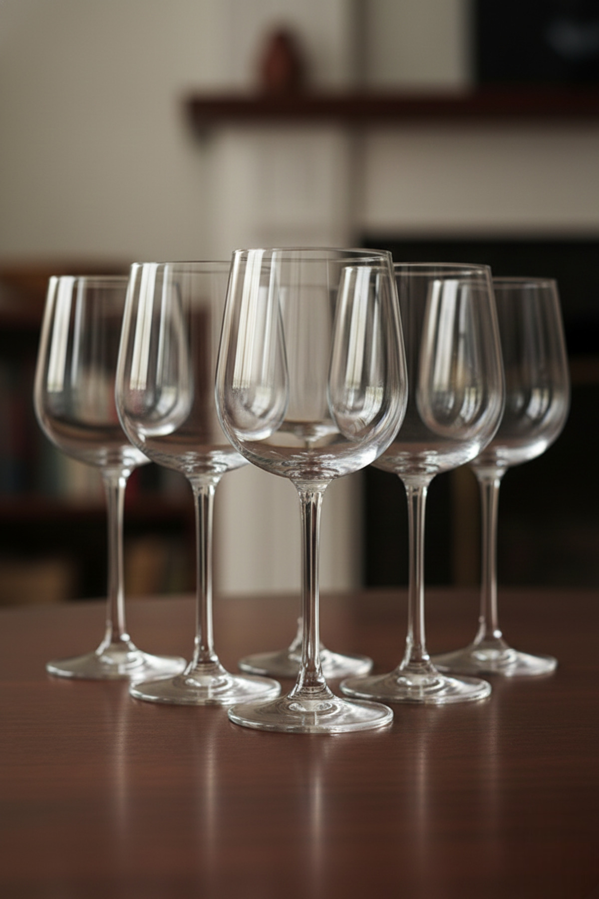 Casual Footed Glass 225 CC 6 Pieces Origin Boxed