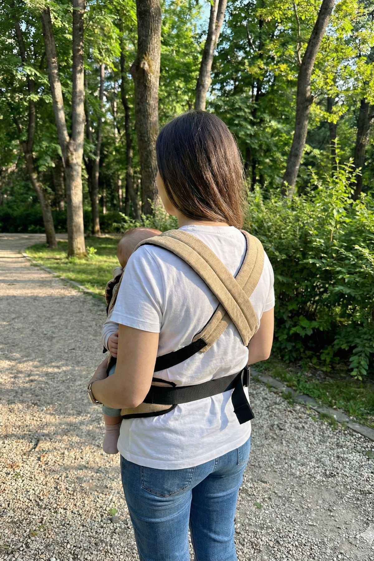 Molls Baby Premium Bel Destekli Kanguru 4-12 KG BABY CARRIER fotoğrafı 2 (önizleme)