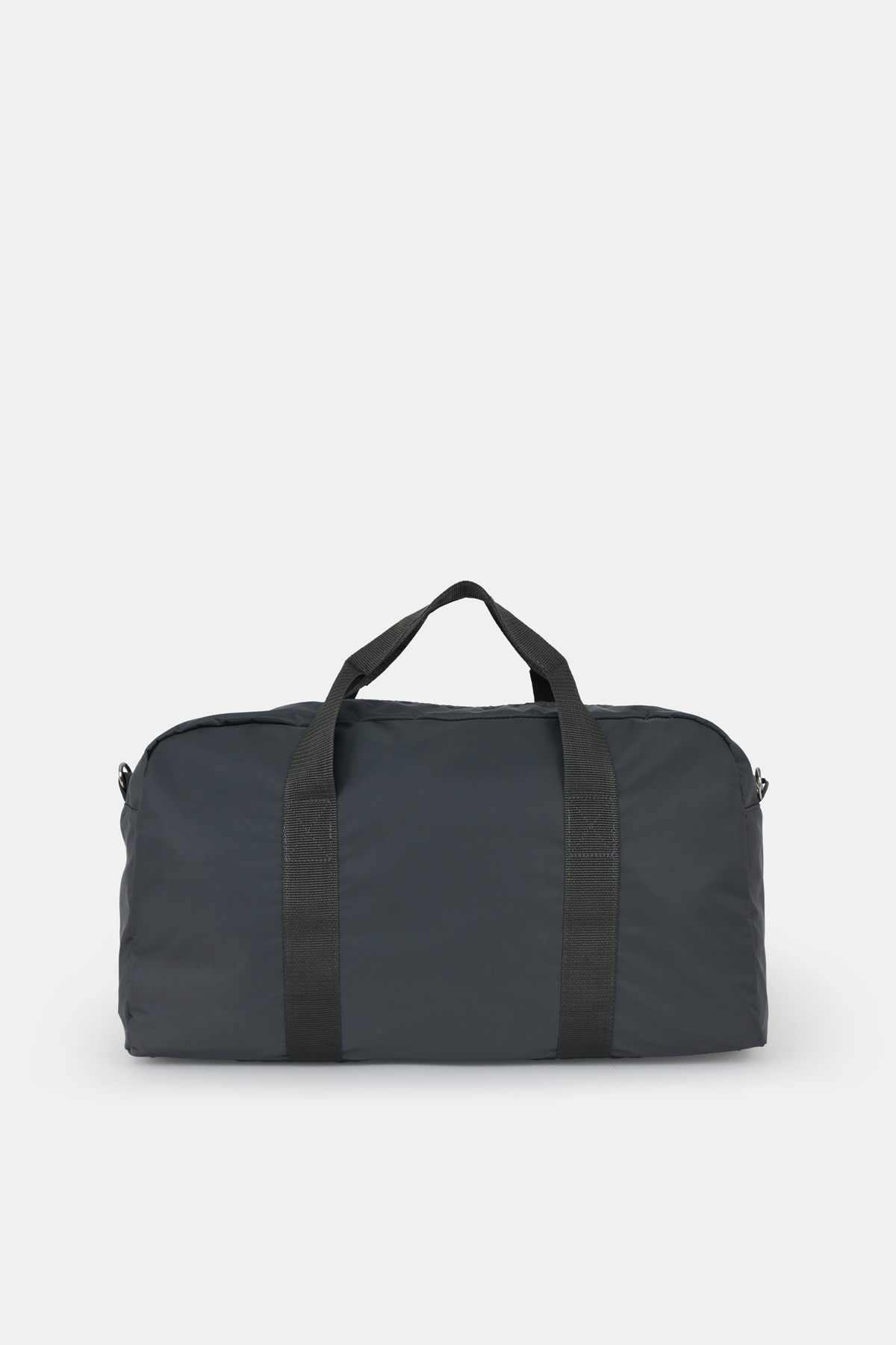 ICONE BAG Icone Paraşüt Kumaş Önü Cepli Unisex Spor Fitness Gym Çantası Antrasit Füme görsel 4