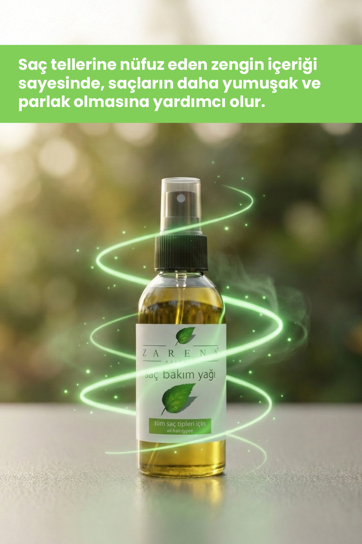 Zarena Saç Bakım Yağı 150ml — 8681085046378 — تصویر 3 از 4