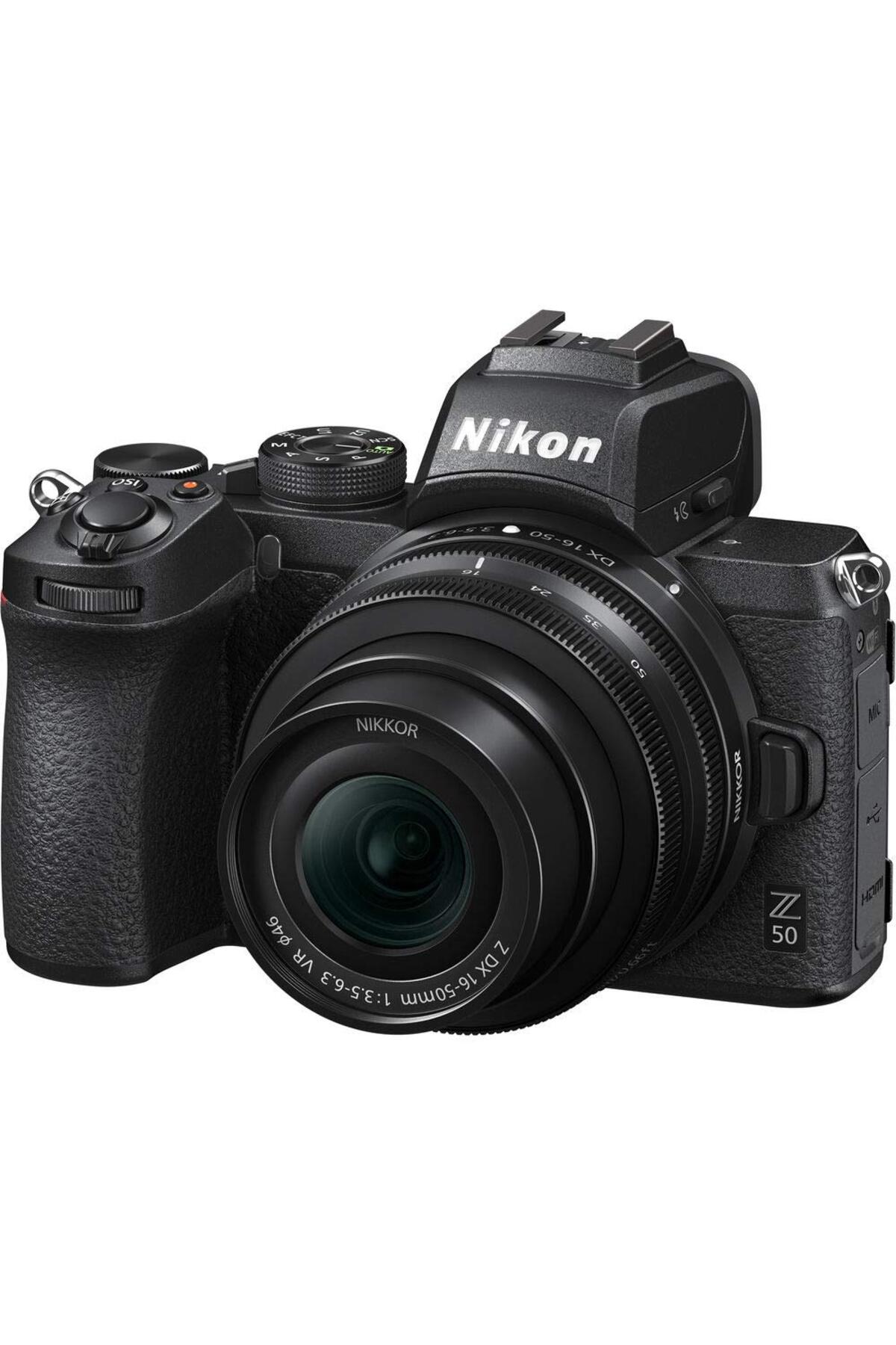 Nikon Z50 Dx 16-50mm Aynasız Kit Fotoğraf Makinesi Siyah - Fiyatı