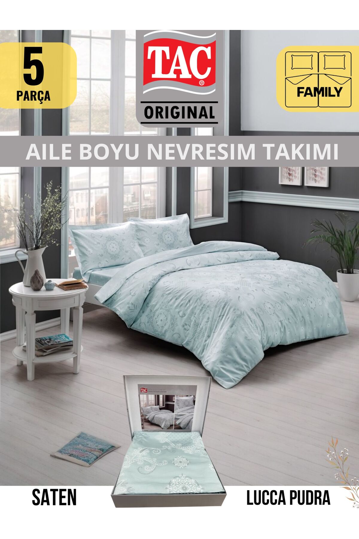 سرویس روتختی تاچ TAC-FAMILY-SATEN