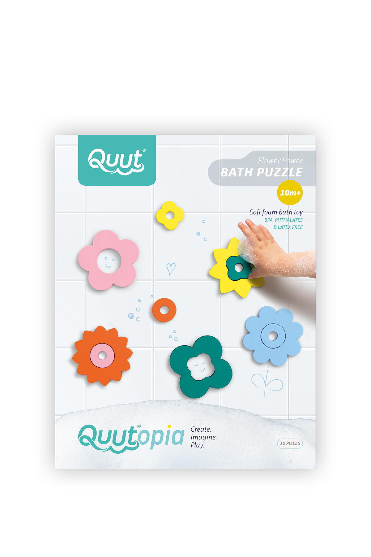 Quut Flower Power Banyo Yapbozu fotoğrafı 2 (önizleme)