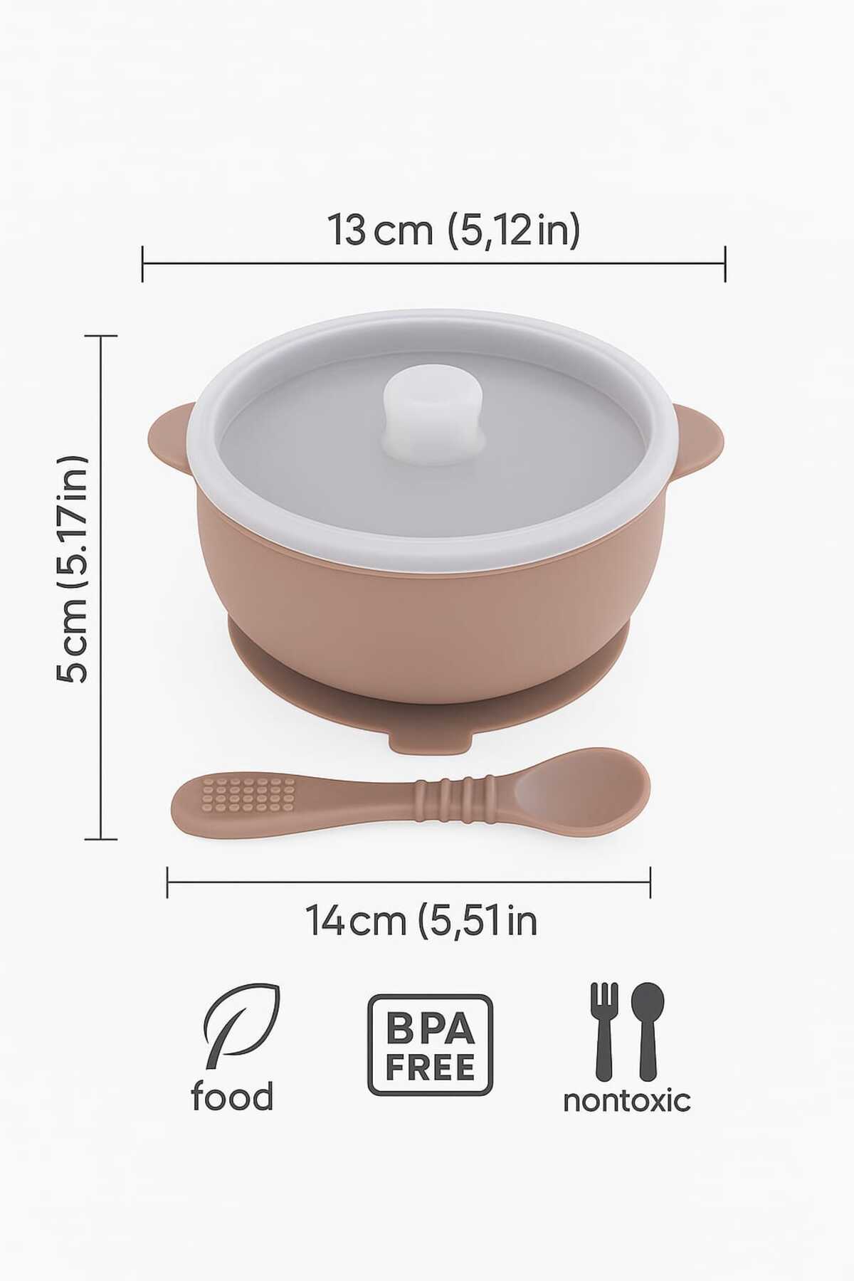 CKM silikon Silikon 5 Parça Bebek Beslenme Seti fotoğrafı 5 (önizleme)