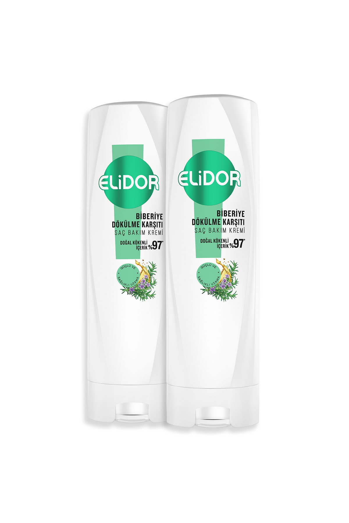 Saç Bakım Kremi Biberiye Dökülme Karşıtı 350 ml x2 — SET.UNİ.10342 — تصویر 3 از 8