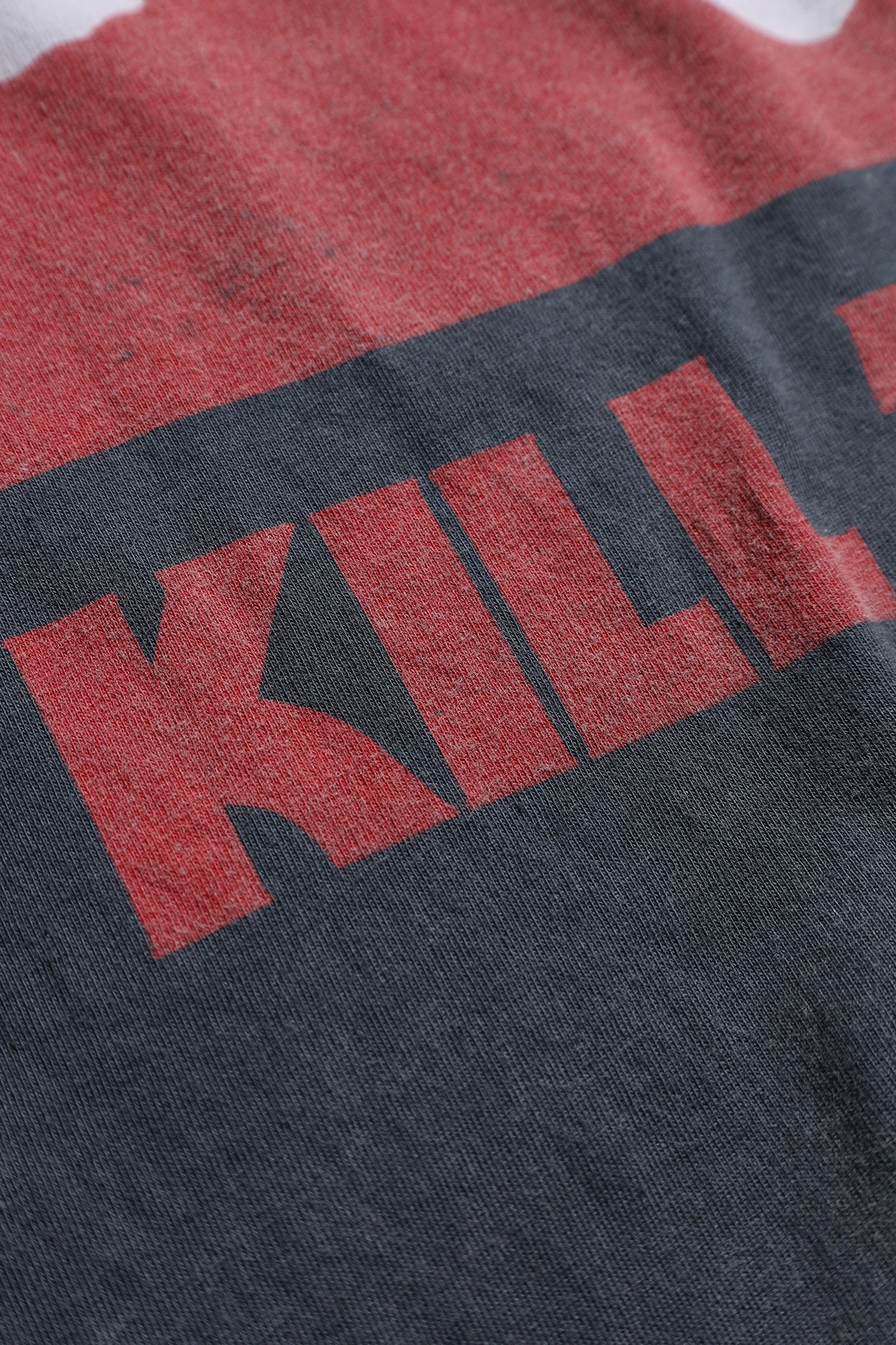تی شرت بزرگ یونیسکس مشکی کم رنگ متالیکا Kill'Em All Vintage 6