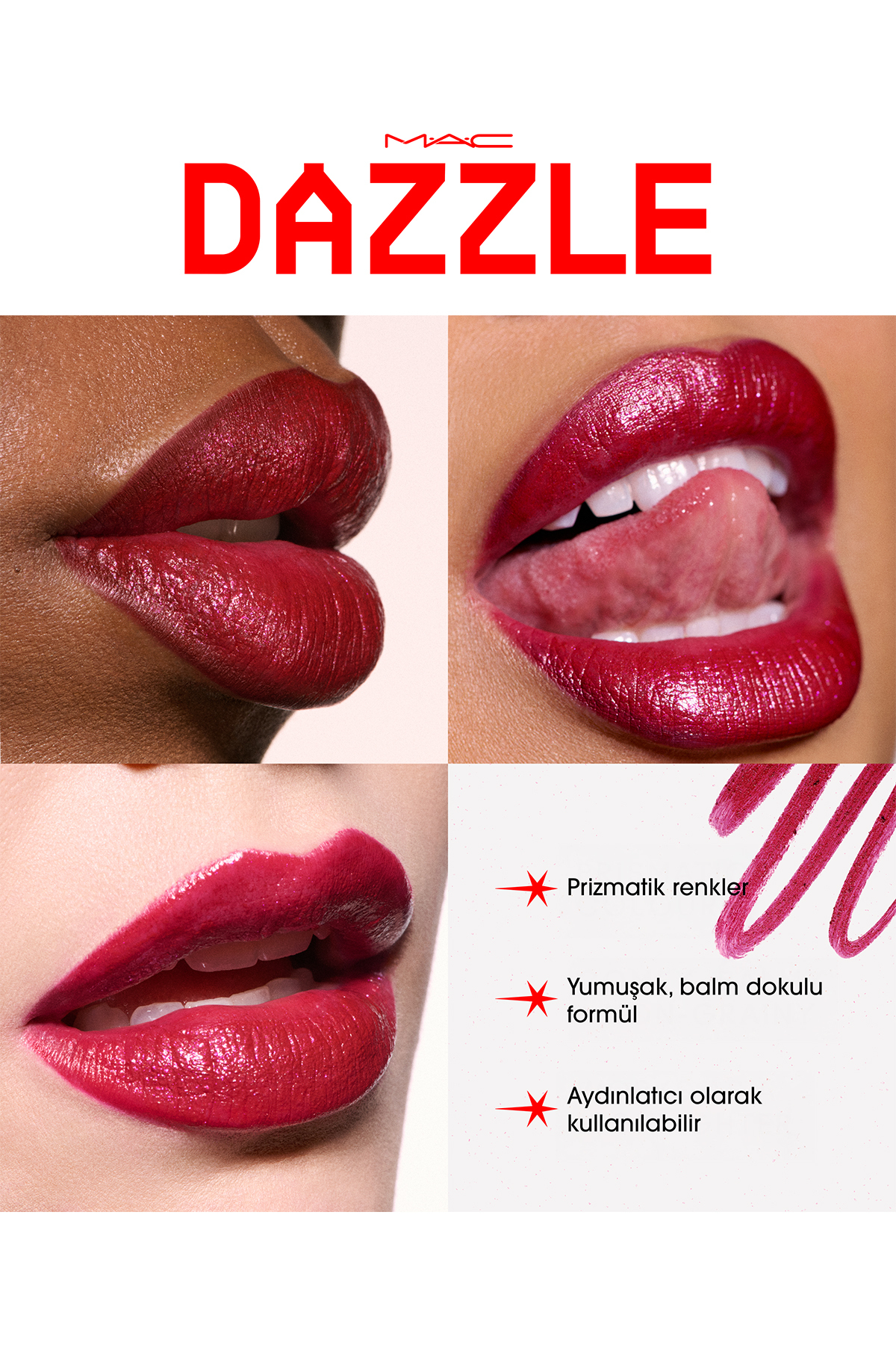 مداد لب براق Dazzlelip Crayon - قرمز هاله — قرمز 140340 — تصویر 2 از 3