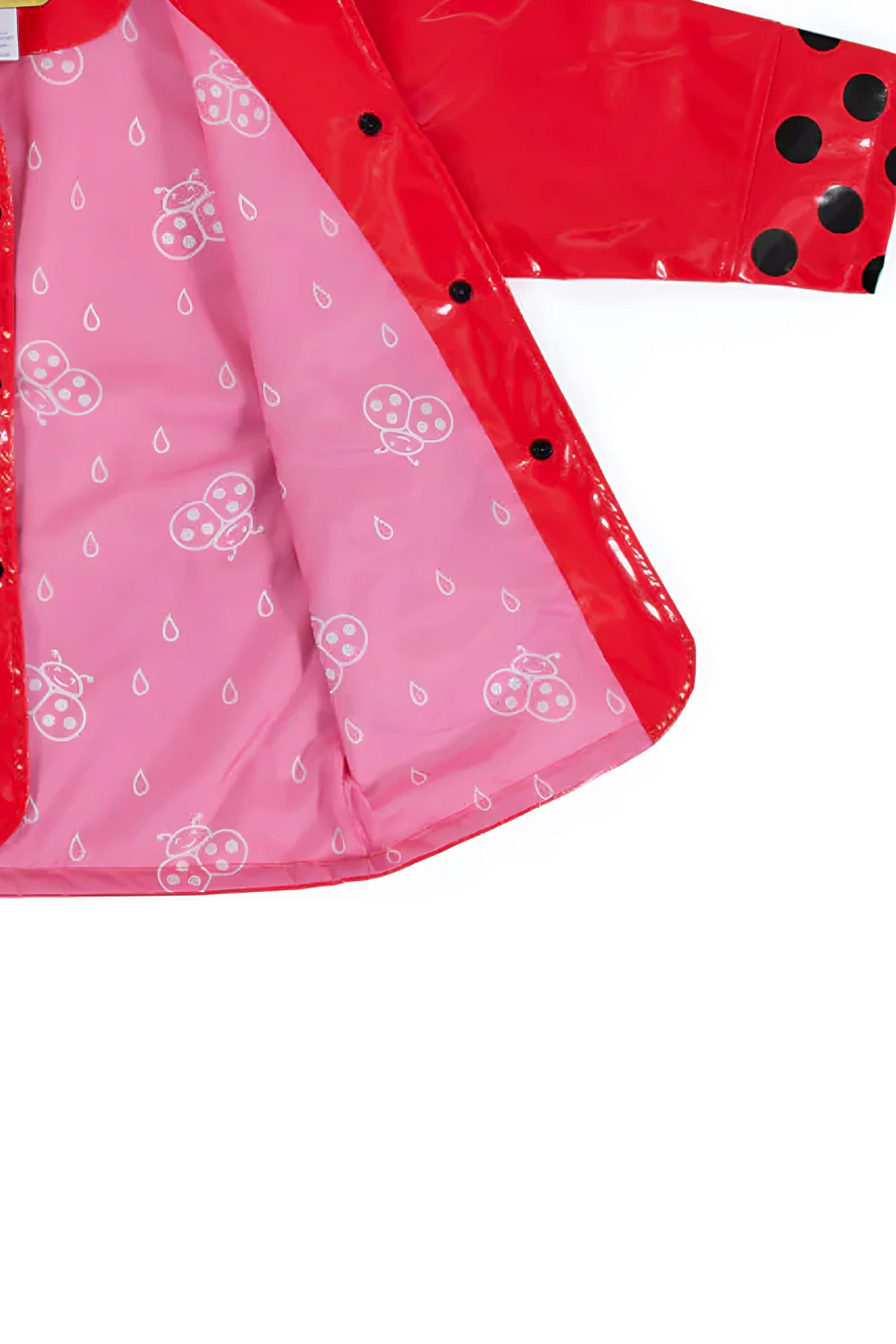 kidorable Kız Bebek Uğur Böceği Yağmurluk fotoğrafı 3 (önizleme)