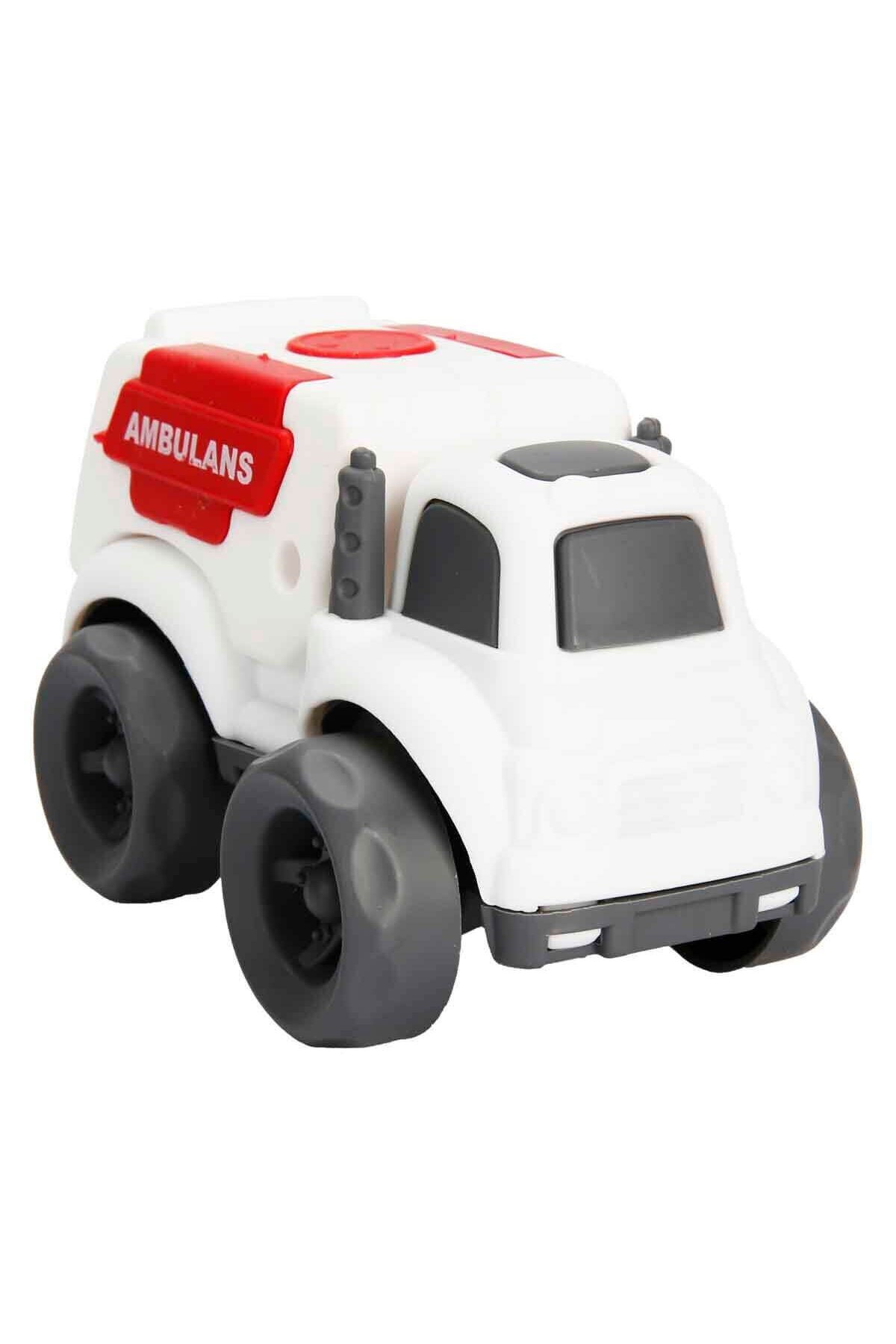 FABBA TOYS CNM21 Disp Sürt Harika Kamyonlar Oyuncak – Dayanıklı Işıklı Sesli Mini Kamyonlar