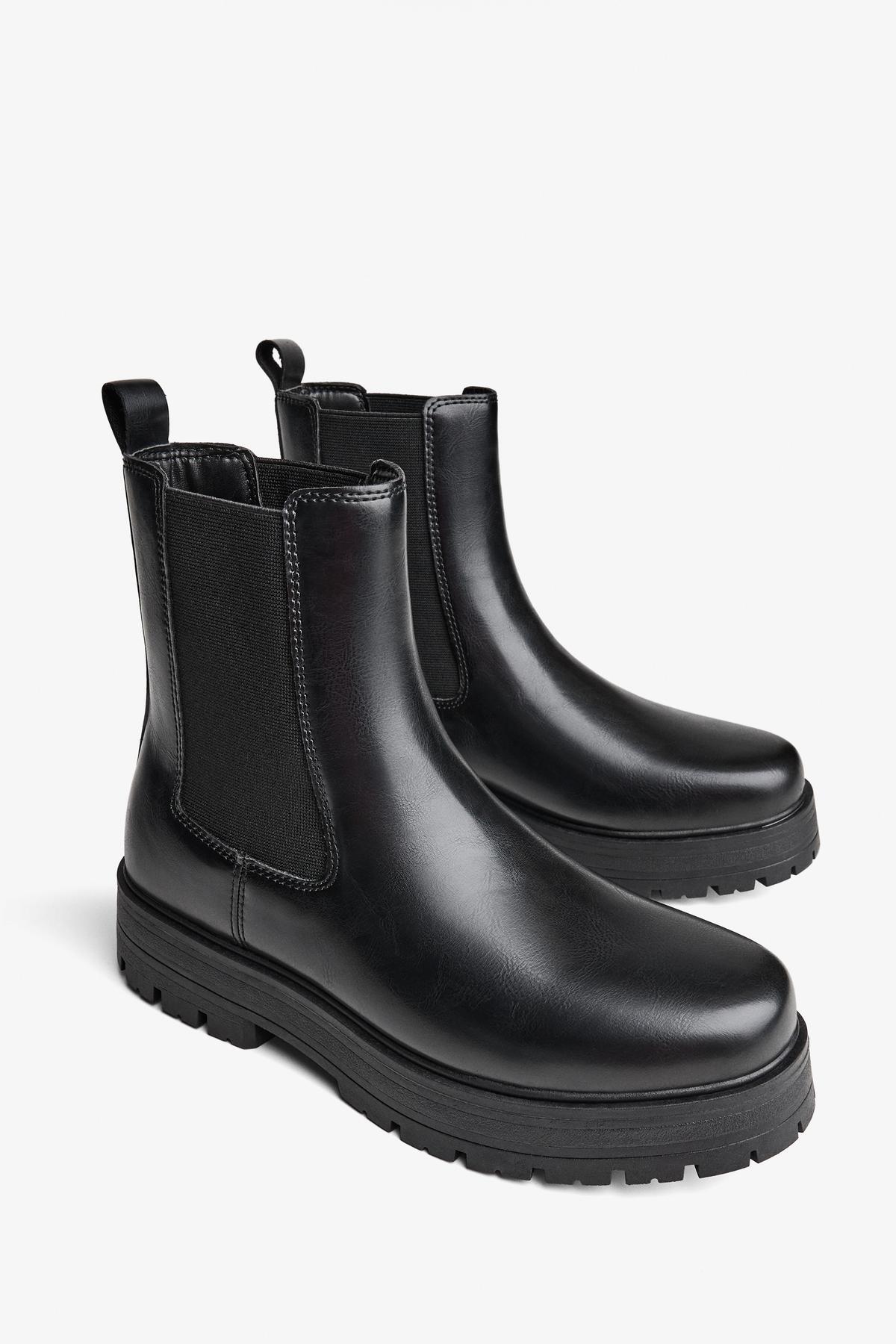 Bershka  Elastik detaylı bot - Görsel 5