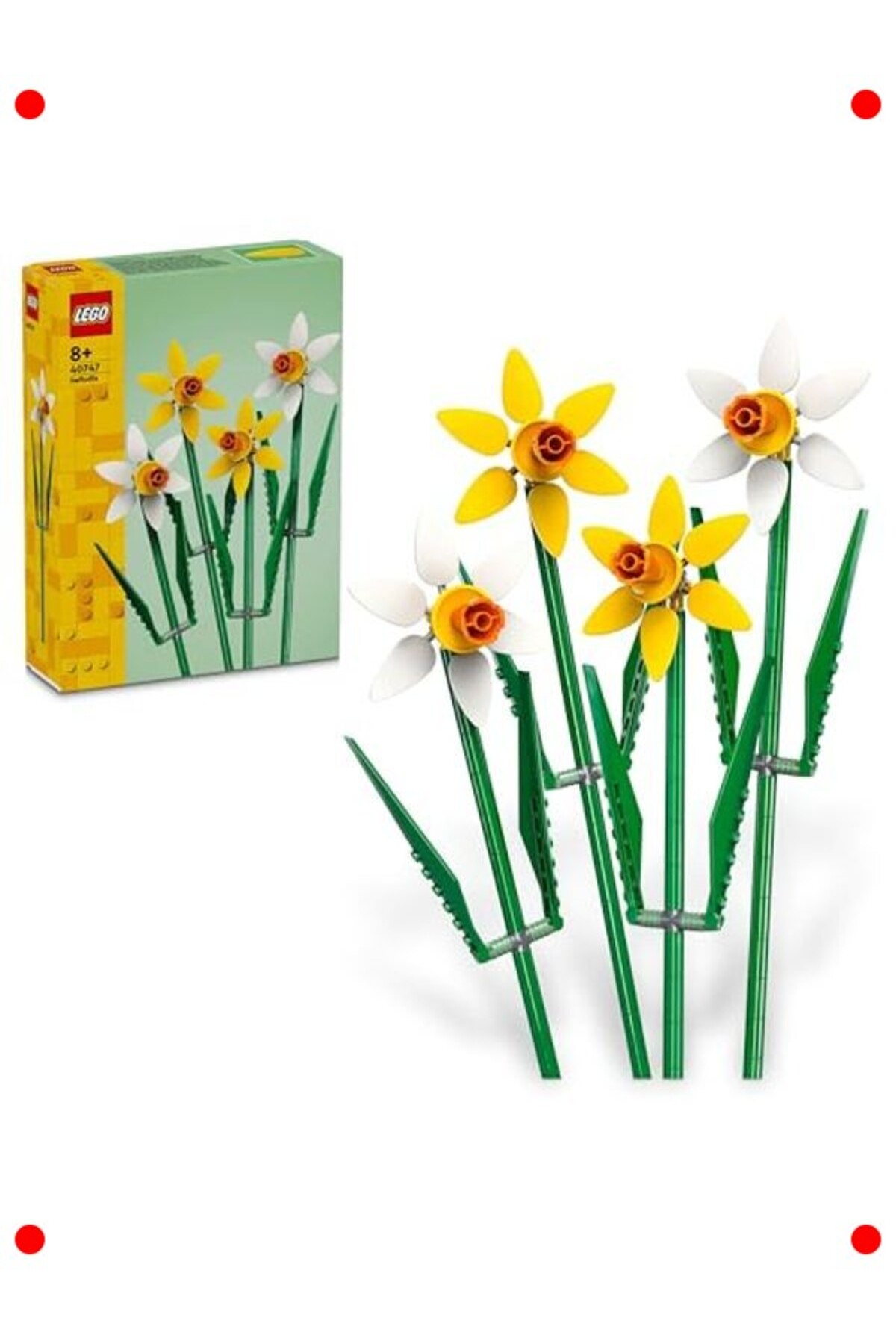 کیت ساخت ماکت گل نرگس تزئینی (۲۱۶ قطعه)