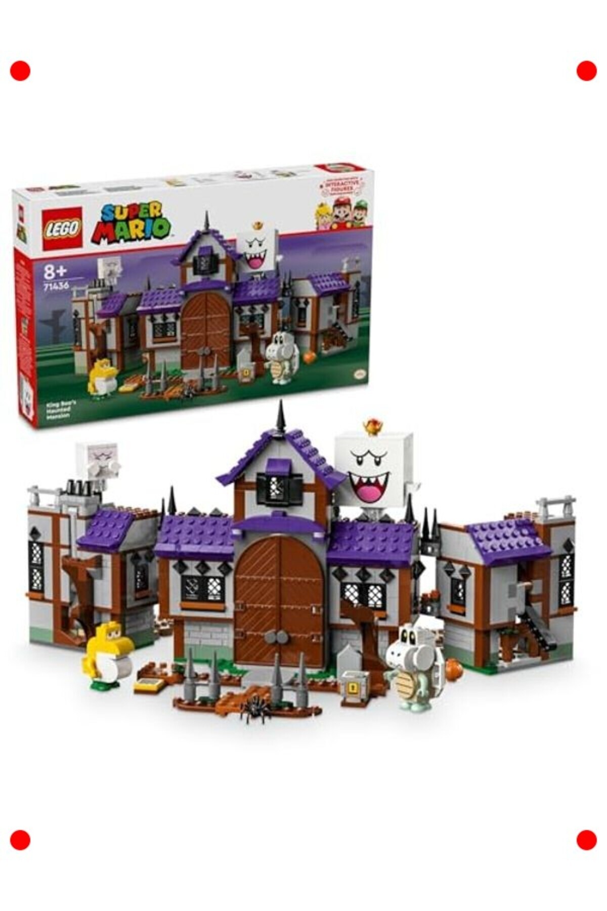 مجموعه ساختنی عمارت تسخیرشده ماریو کینگ بو (۹۳۲ قطعه)