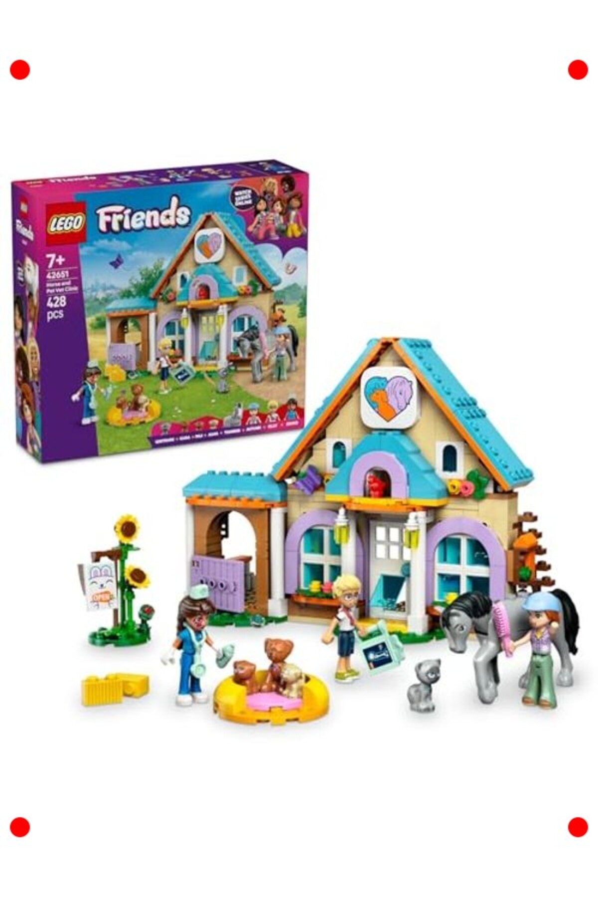 مجموعه ساختمانی کلینیک دامپزشکی اسب و حیوانات خانگی